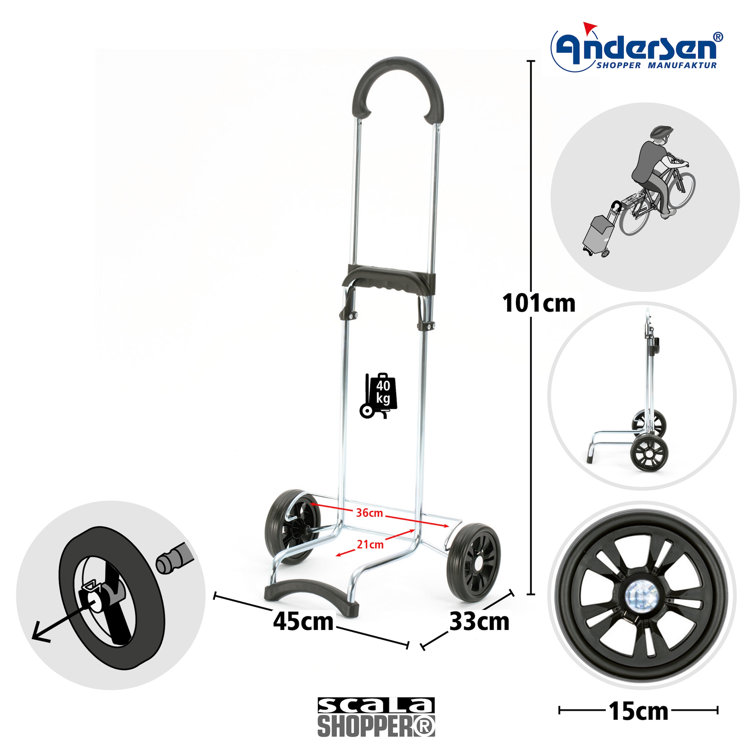 Andersen Einkaufstrolley »Scala Shopper Ole, MADE IN GERMANY«