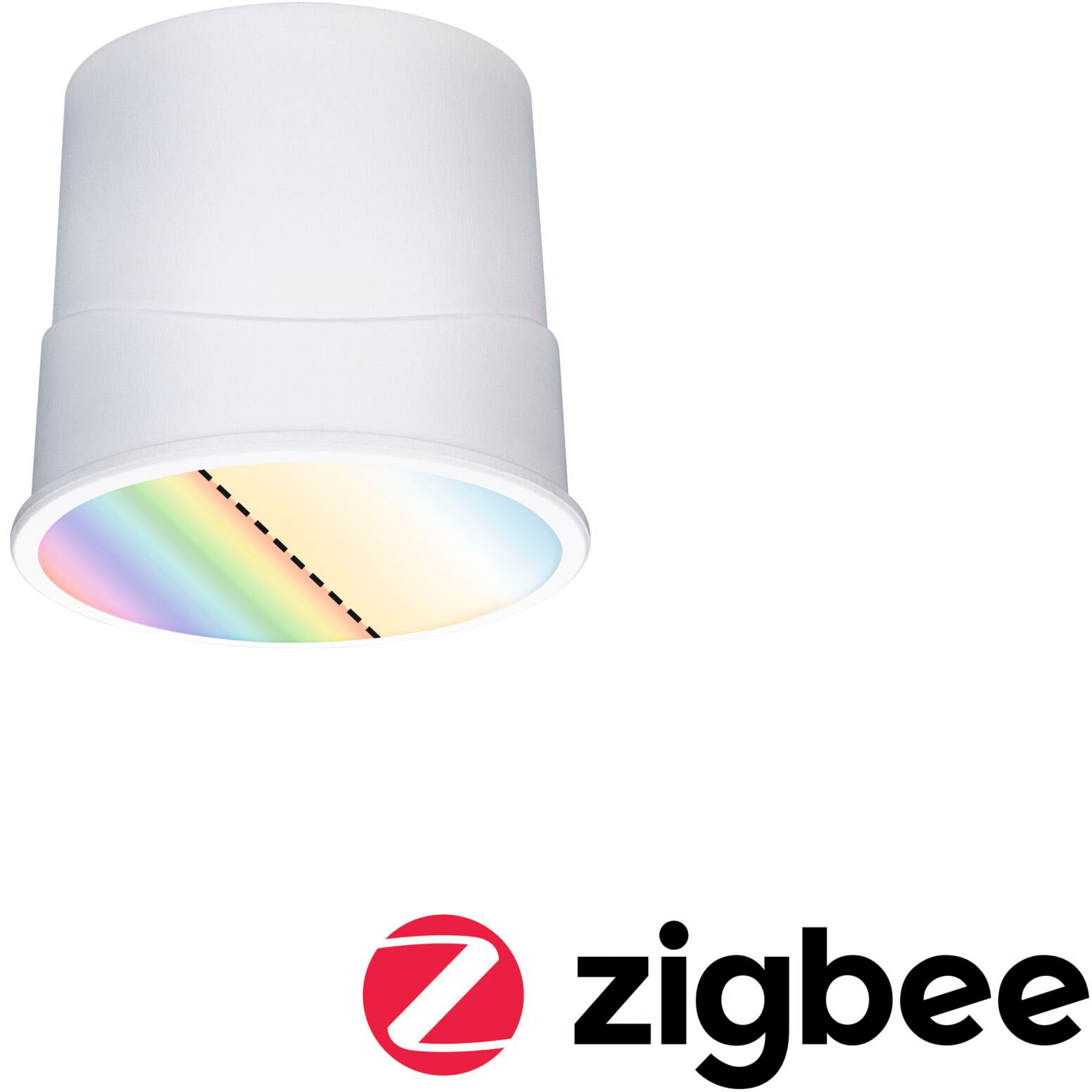 Paulmann LED Einbauleuchte »Base 230V 420lm«, 1 flammig-flammig, Zigbee RGBW