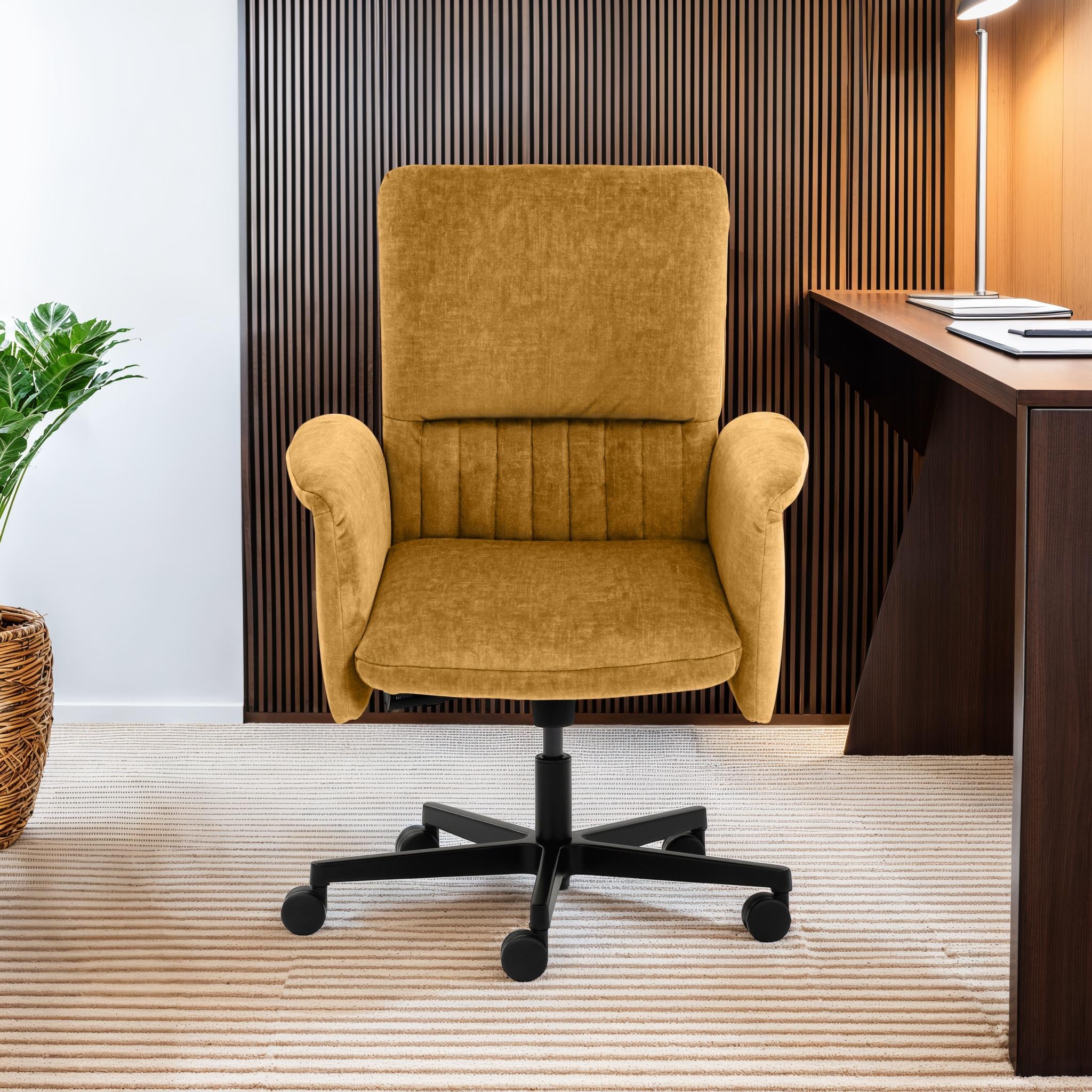 Mayer Sitzmöbel Drehstuhl »myCOSYWORXX Homeoffice Sessel«, 1 St., Luxus-Microfaser weich, besonders bequem gepolstert