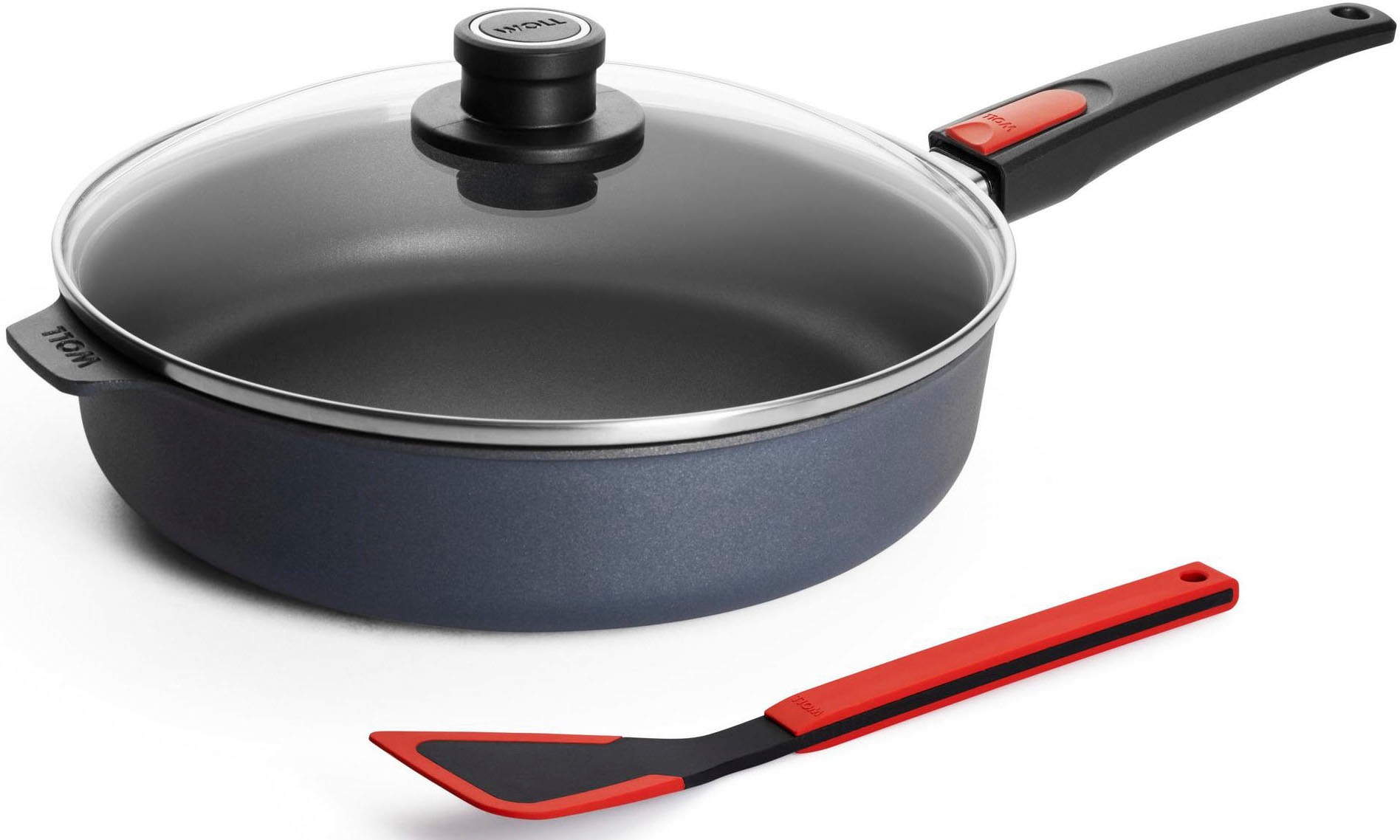 WOLL MADE IN GERMANY Schmorpfanne »Diamond Lite« Aluminium Set, 3 Stk. tlg. günstig online kaufen