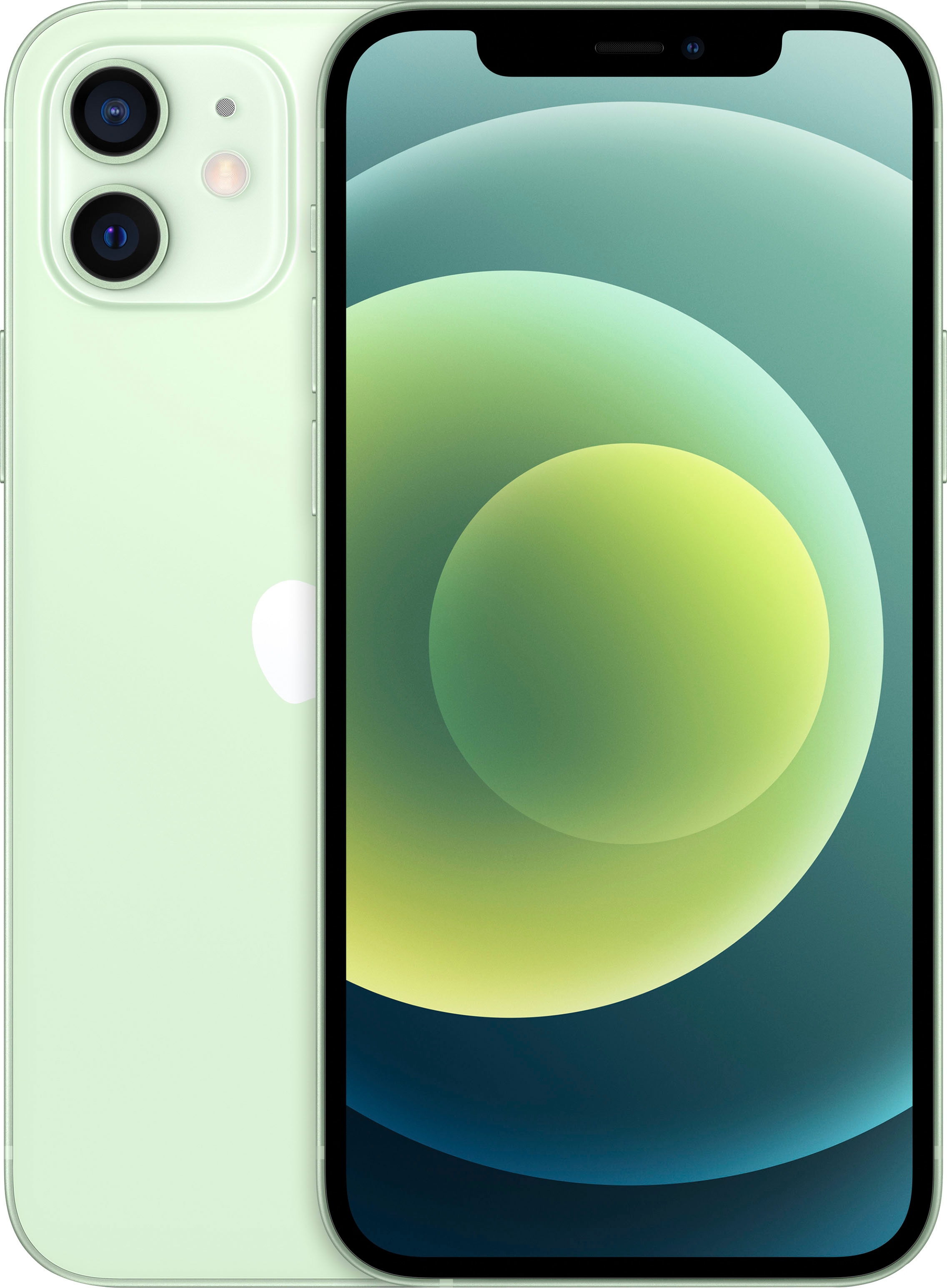 2. Bild von Apple Smartphone »iPhone 12 128GB«, grün, 15,5 cm/6,1 Zoll, 128 GB Speicherplatz, 12 MP Kamera, ohne Strom Adapter und Kopfhörer, kompatibel mit AirPods, Earpods