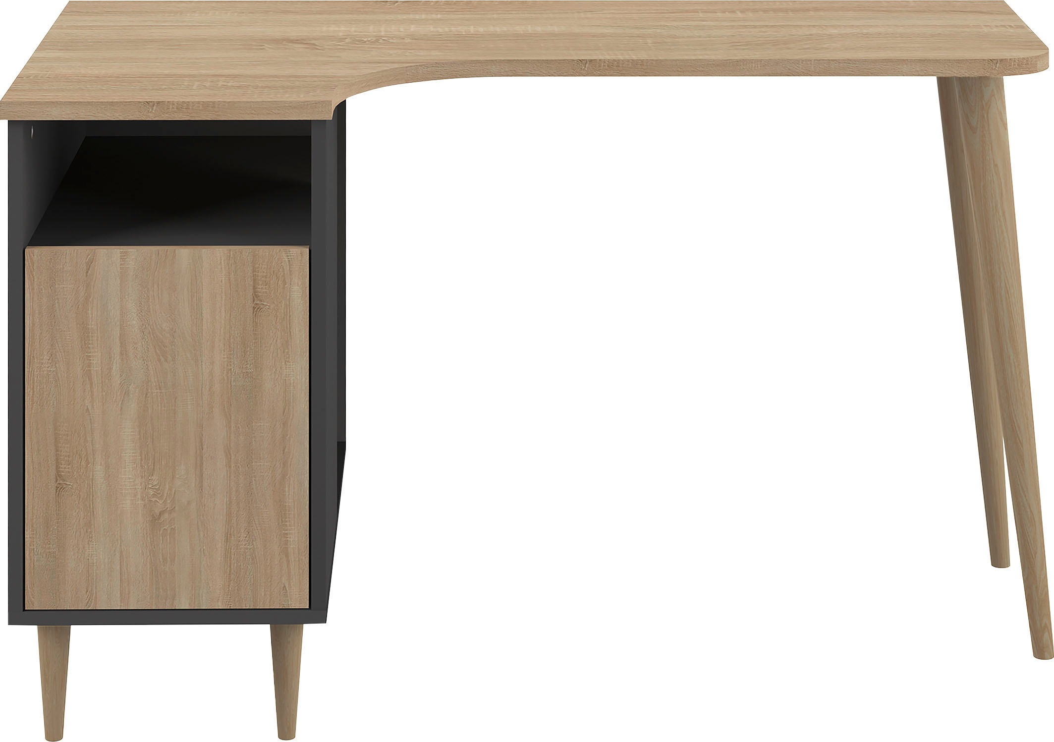 TemaHome Schreibtisch »NOOK«, platzsparender Eckschreibtisch günstig online kaufen