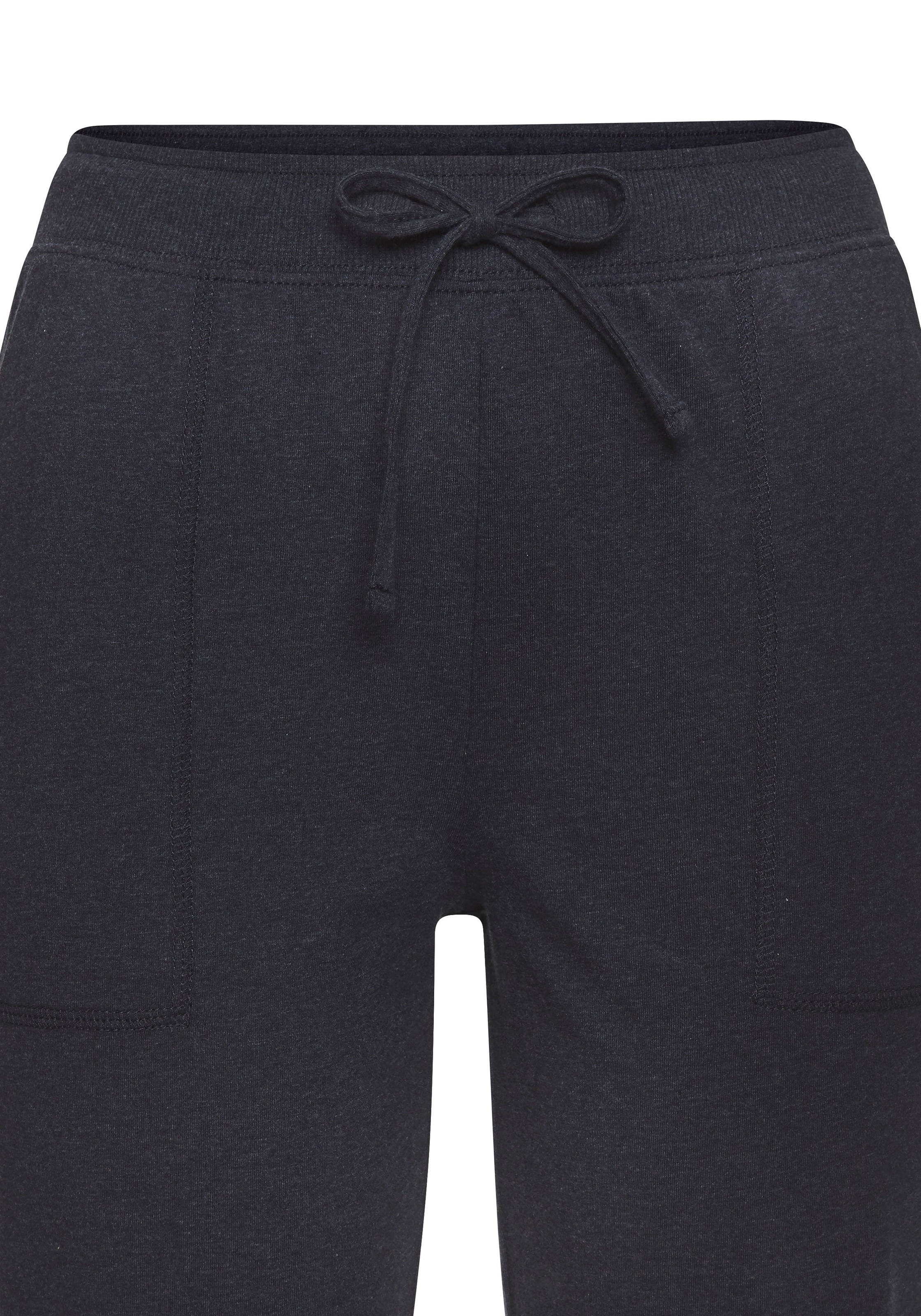 Vivance Dreams Pyjama, (2 tlg.), Schöner Melangeeffekt