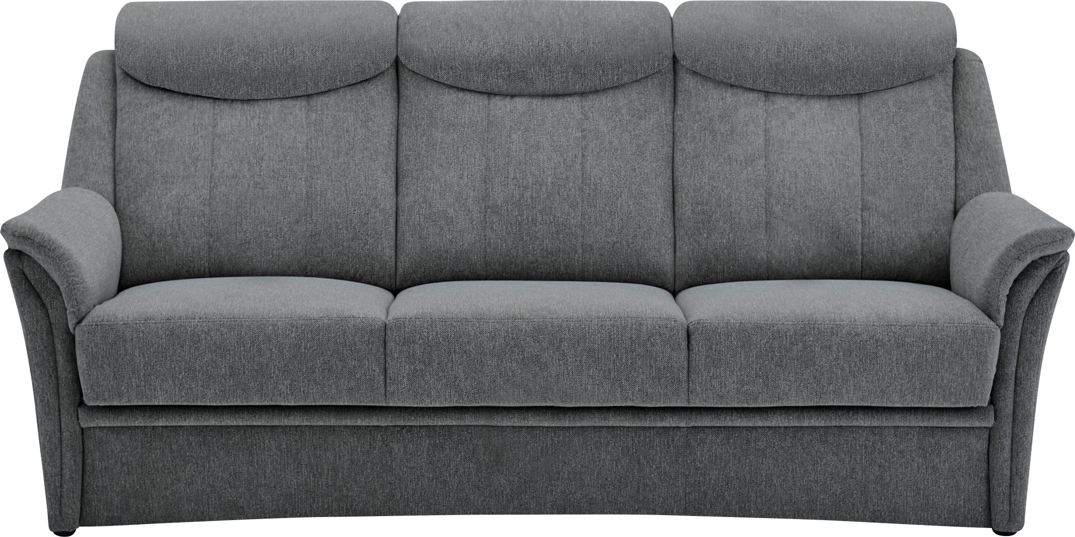 VILLA BECK Sitzhöhe Polstergarnitur cm, Kopfteilverstellung, 3-Sitzer auf in und 3 tlg.), (Set, Raten »Lugano«, 2x bestellen Sessel 49