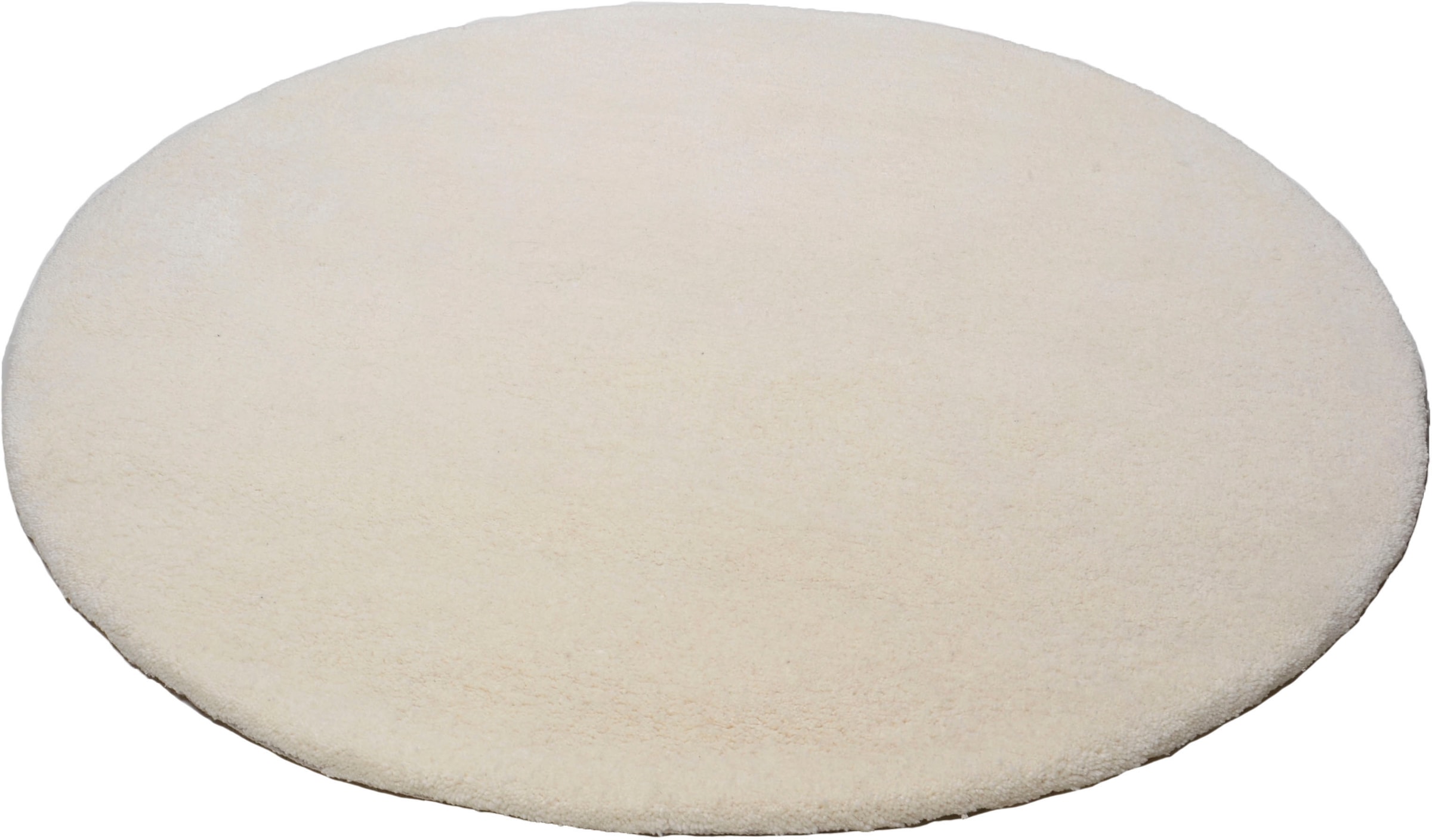 THEKO Wollteppich »Maloronga Uni« rund 24 mm Höhe echter Berber Teppich, reine Wolle, handgeknüpft