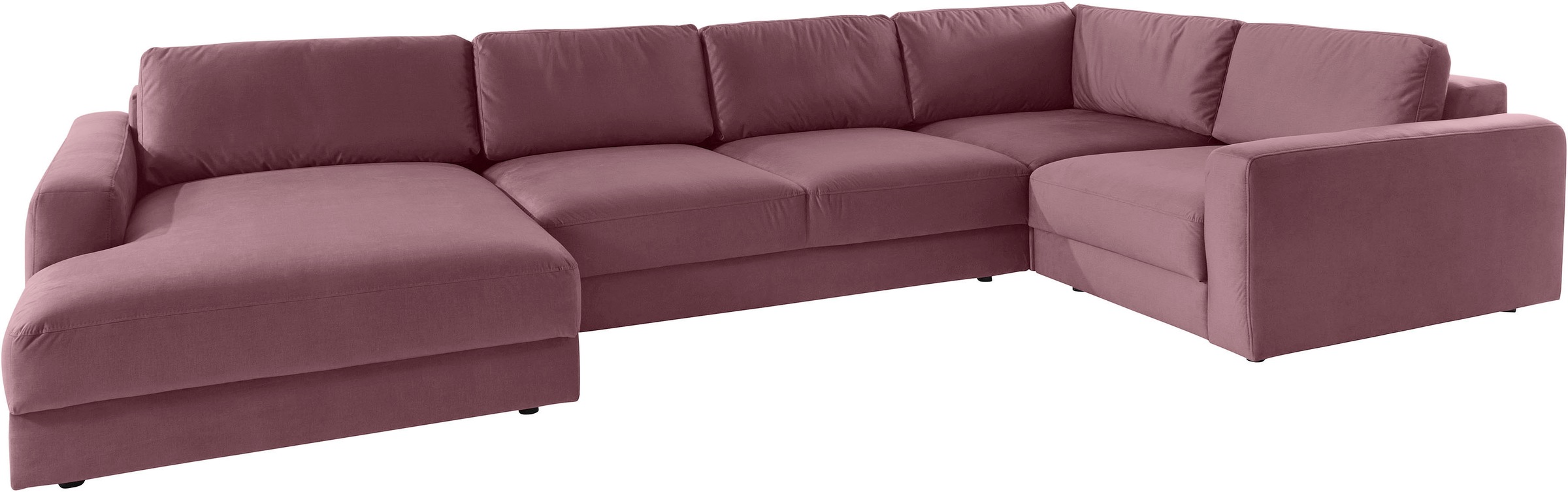 Places of Style Wohnlandschaft "Bloomfield, Mega Polsterecke, Breite 390cm, günstig online kaufen