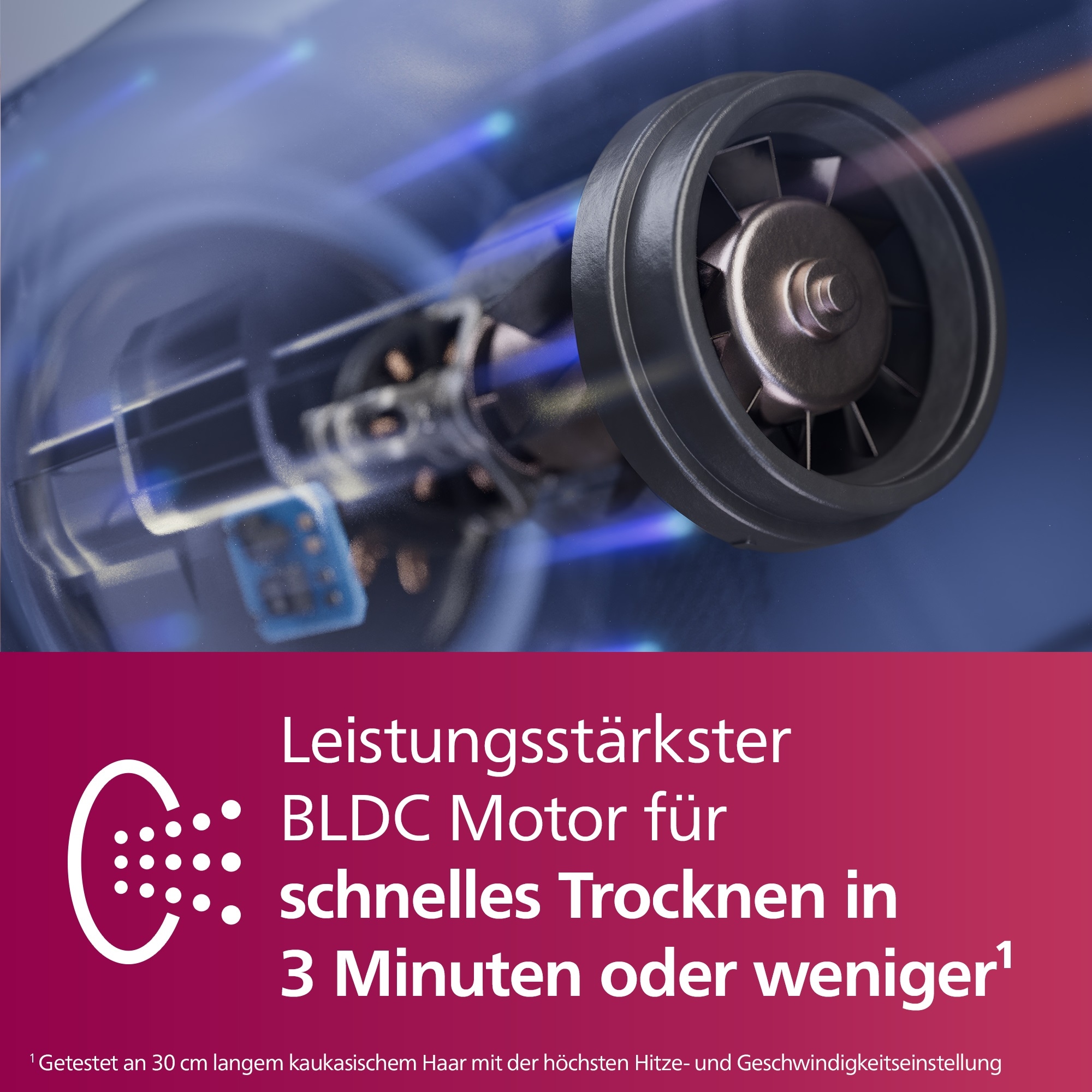 Philips Haartrockner »Series 8000 BHD839/10«, 1400 W, 2 Aufsätze, mit ThermoShield Technologie, 4 Hitze- und 3 Geschwindigkeitsstufen