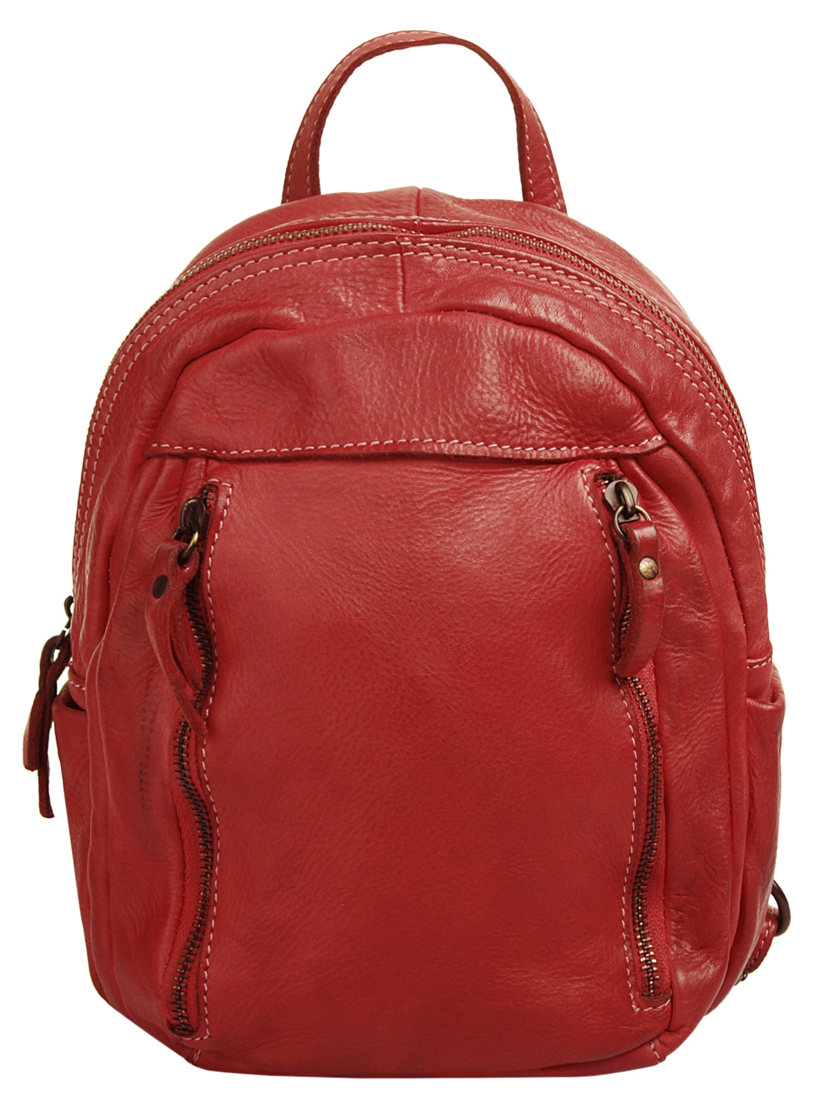 Cluty Cityrucksack, echt Leder, Made in Italy