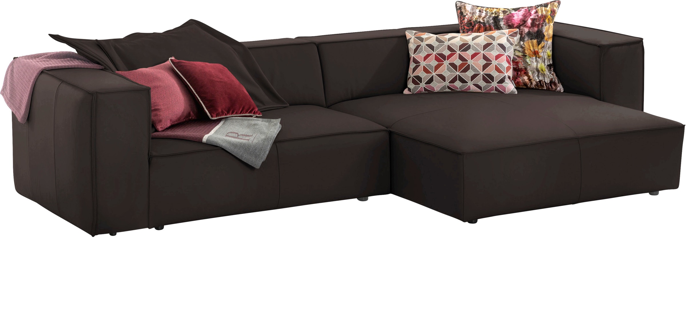 W.SCHILLIG Ecksofa »around-the-block, modern und elegant, bequem, L-Form«, günstig online kaufen