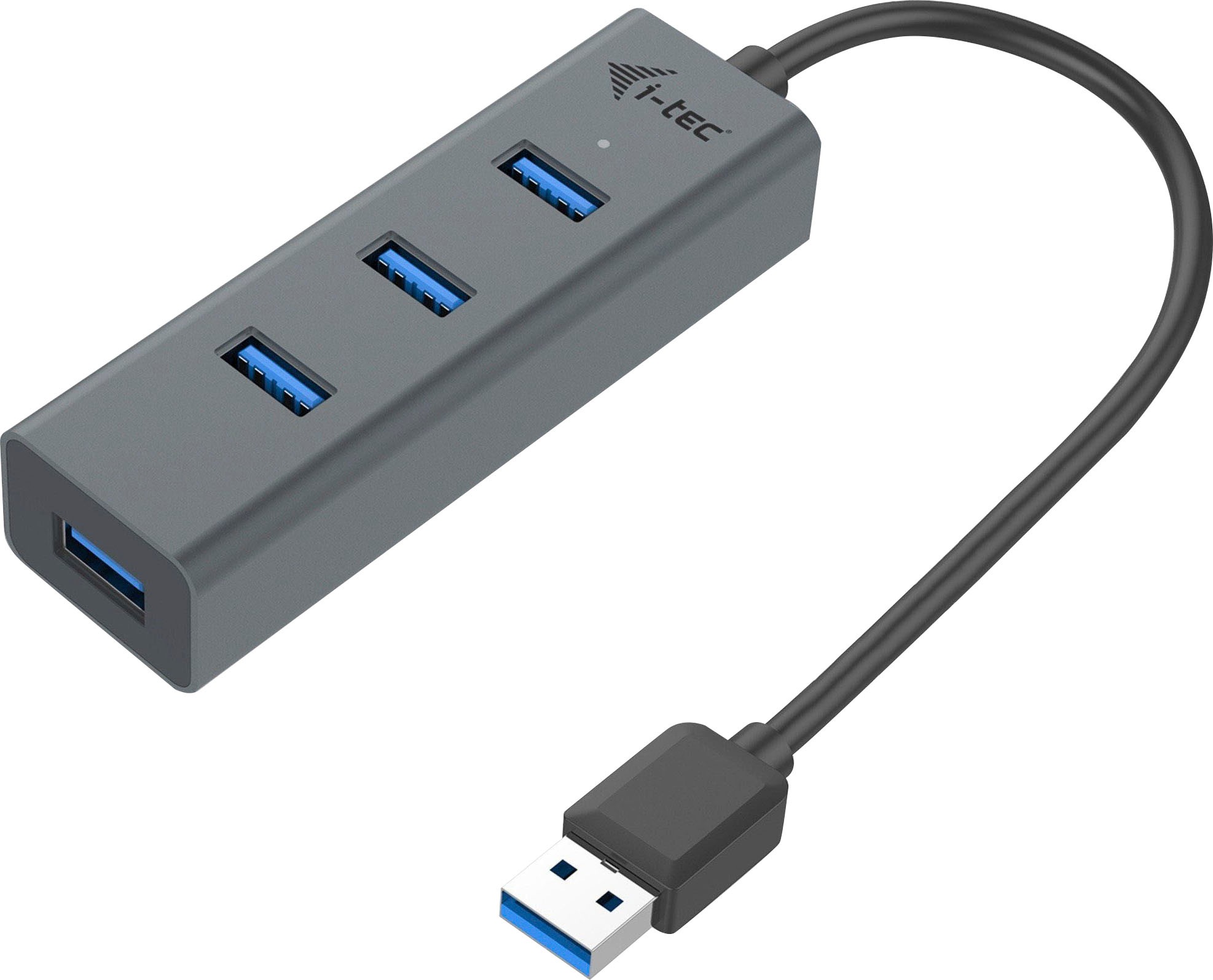 I-TEC USB-Adapter »USB 3.0 Metal HUB 4 Port«