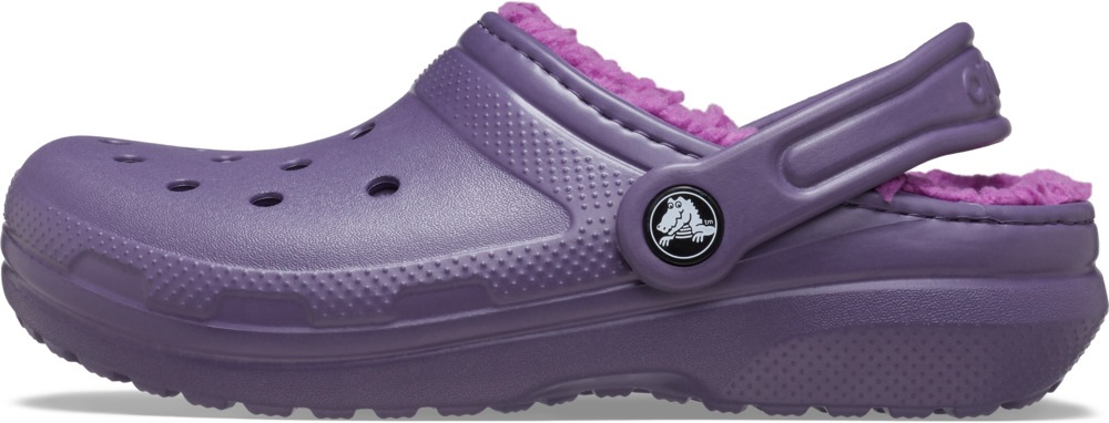 Crocs Clog »Classic Lined Clog«  Kindergartenschuh, Hausschuh mit kuscheligem Futter