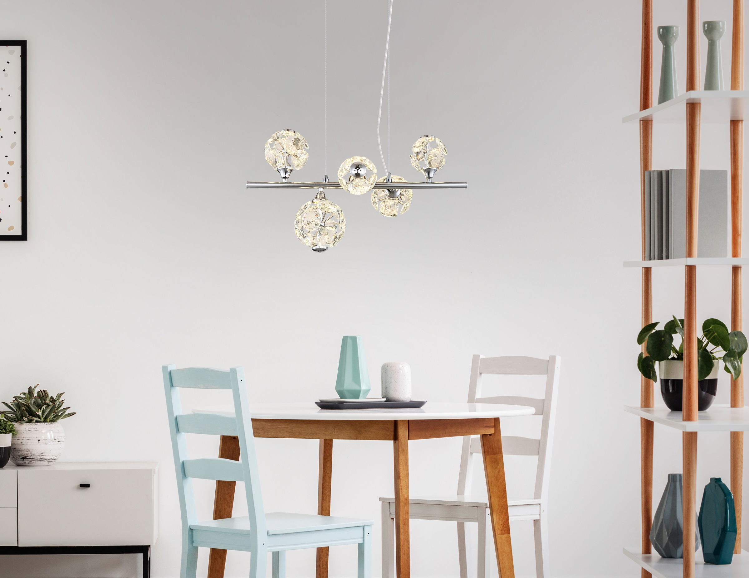 GLOBO LIGHTING Hängeleuchte »VIRINA« LED-Modul 1 Stk. Warmweiß Hängelampe E günstig online kaufen