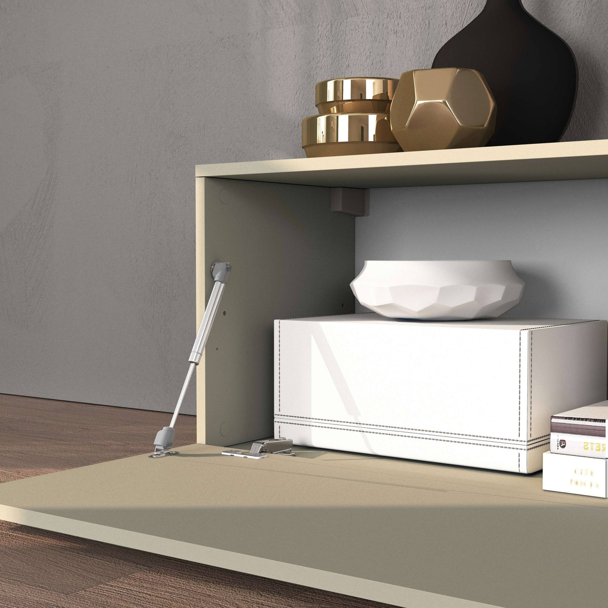 INOSIGN TV-Wand »Chronos TV-Set, Wohnwand – Elemente frei platzierbar, Made in Italy« Set, 3-er set, 3 Stk. tlg.