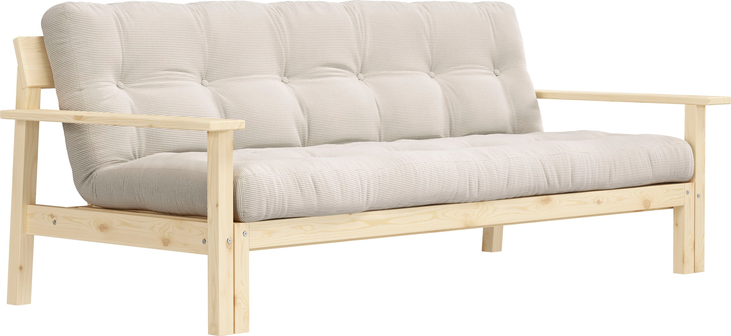 Karup Design Schlafsofa »Unwind«, Mit Holzstruktur, inkl. Futonmatratze, Liegefläche 130x190 cm