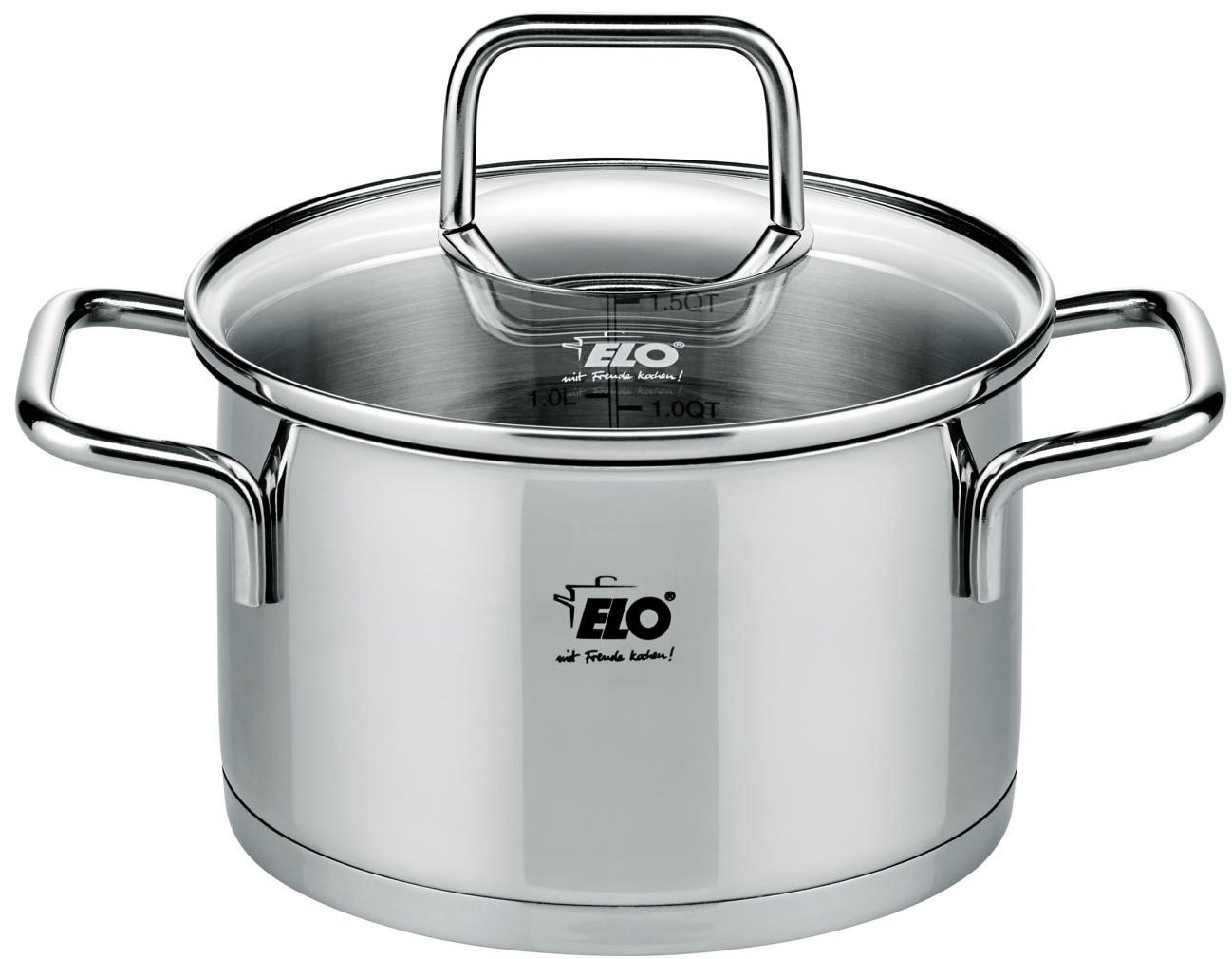 Elo Topf-Set »Citrin 13-teilig«, Edelstahl 18/10, (Set, 13 tlg.), Induktion
