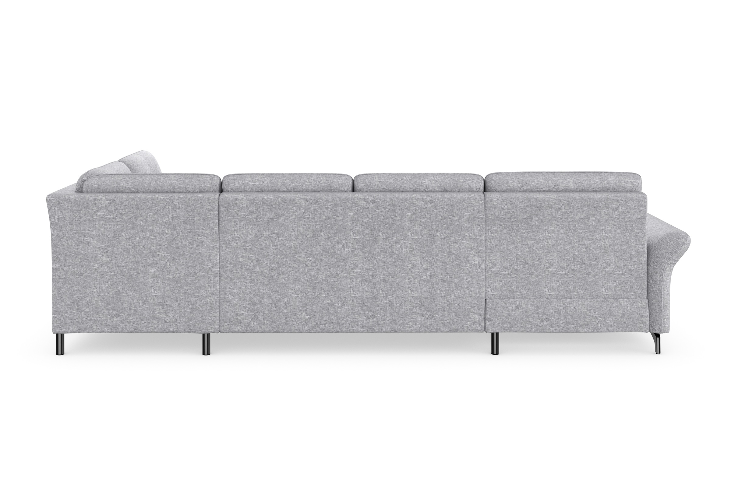 Places of Style Wohnlandschaft »Calando U-Form«, wahlweise mit Bettfunktion, Bettkasten und Armteilfunktion