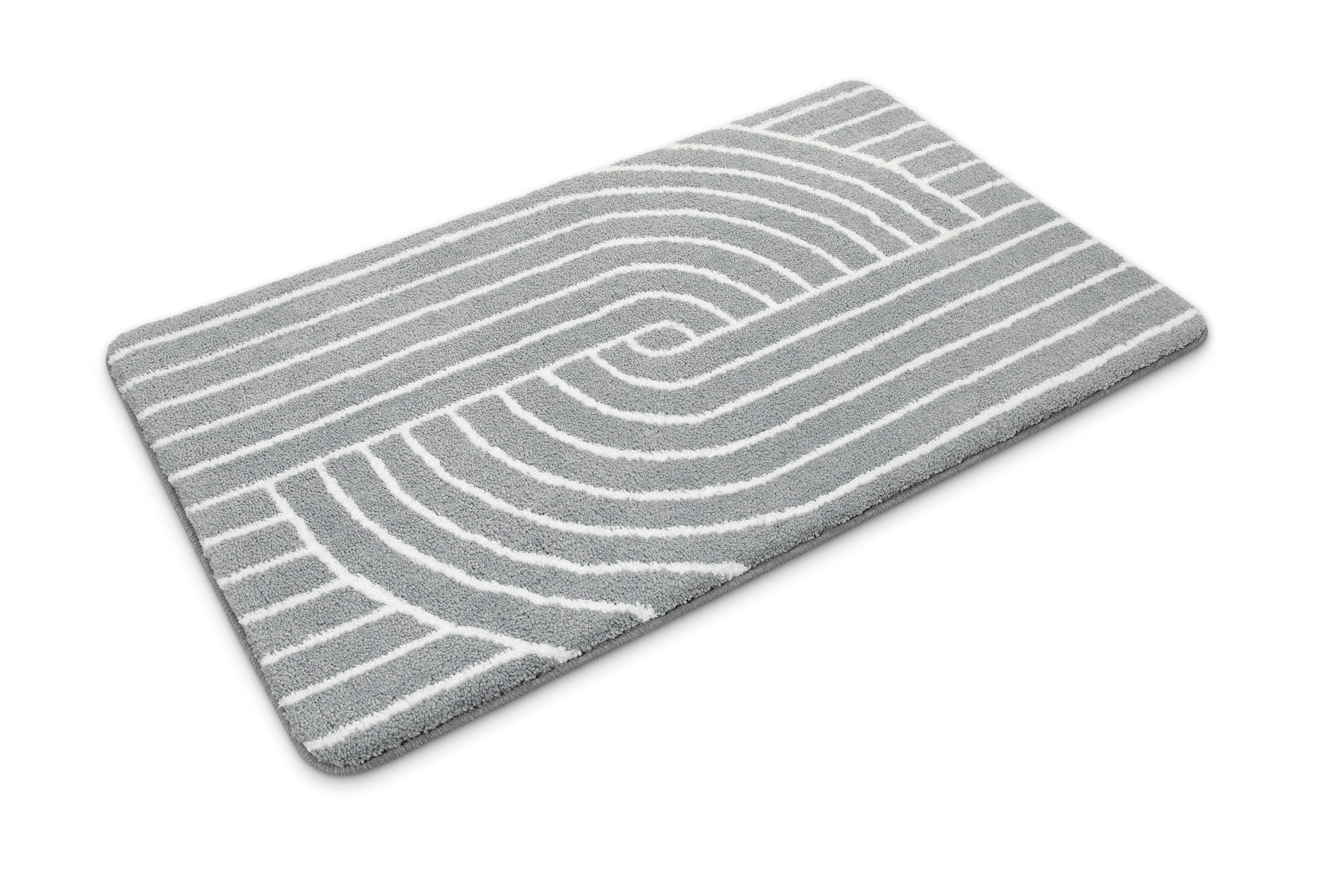 Wecon home Basics Badematte »Hilda«, waschbar, rutschfest, strapazierfähig, pflegeleicht mit Retro Muster