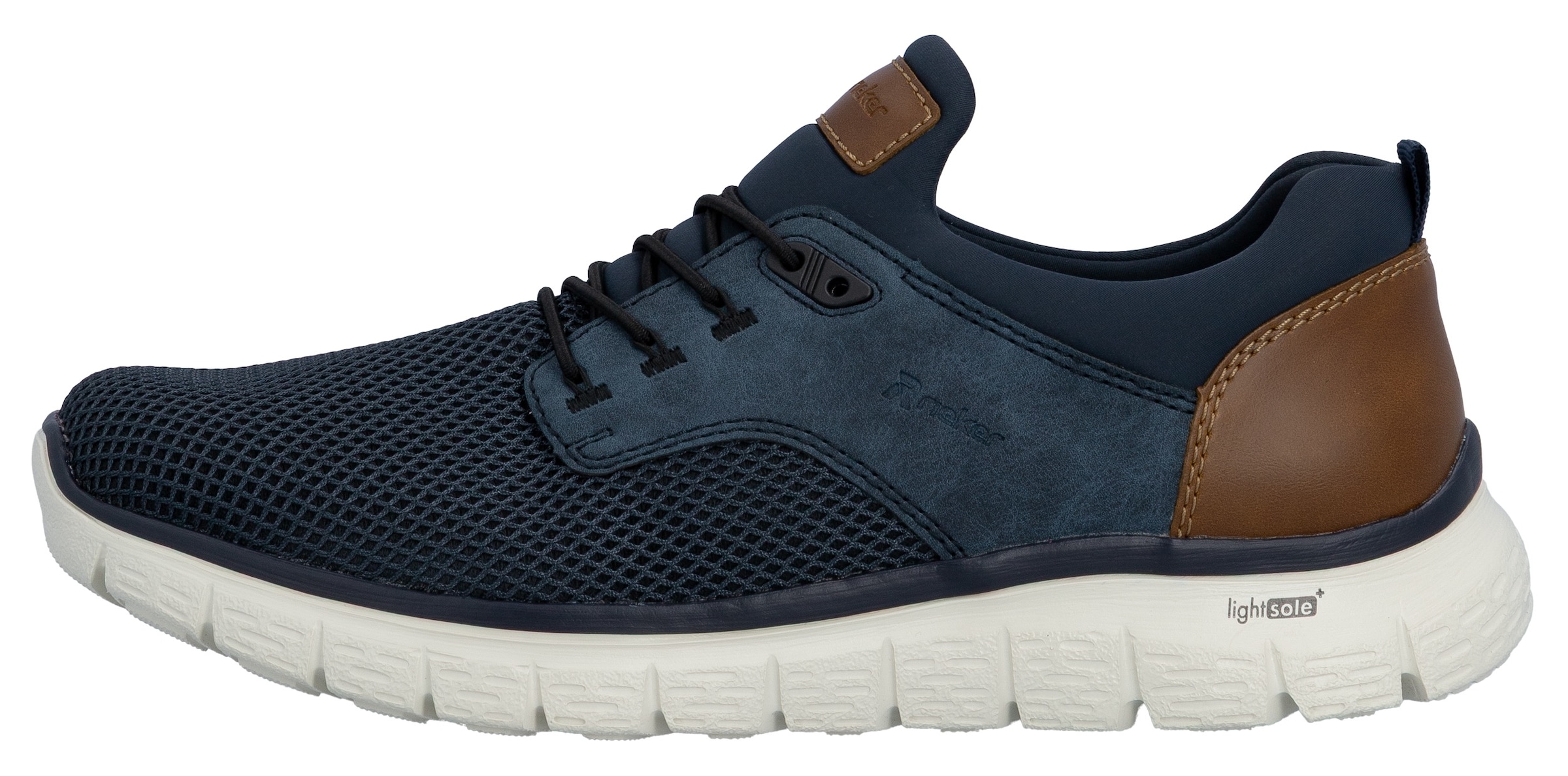 Rieker Slip-On Sneaker  Trekking Sandale, Sommerschuh, Freizeitschuh mit Gummizug