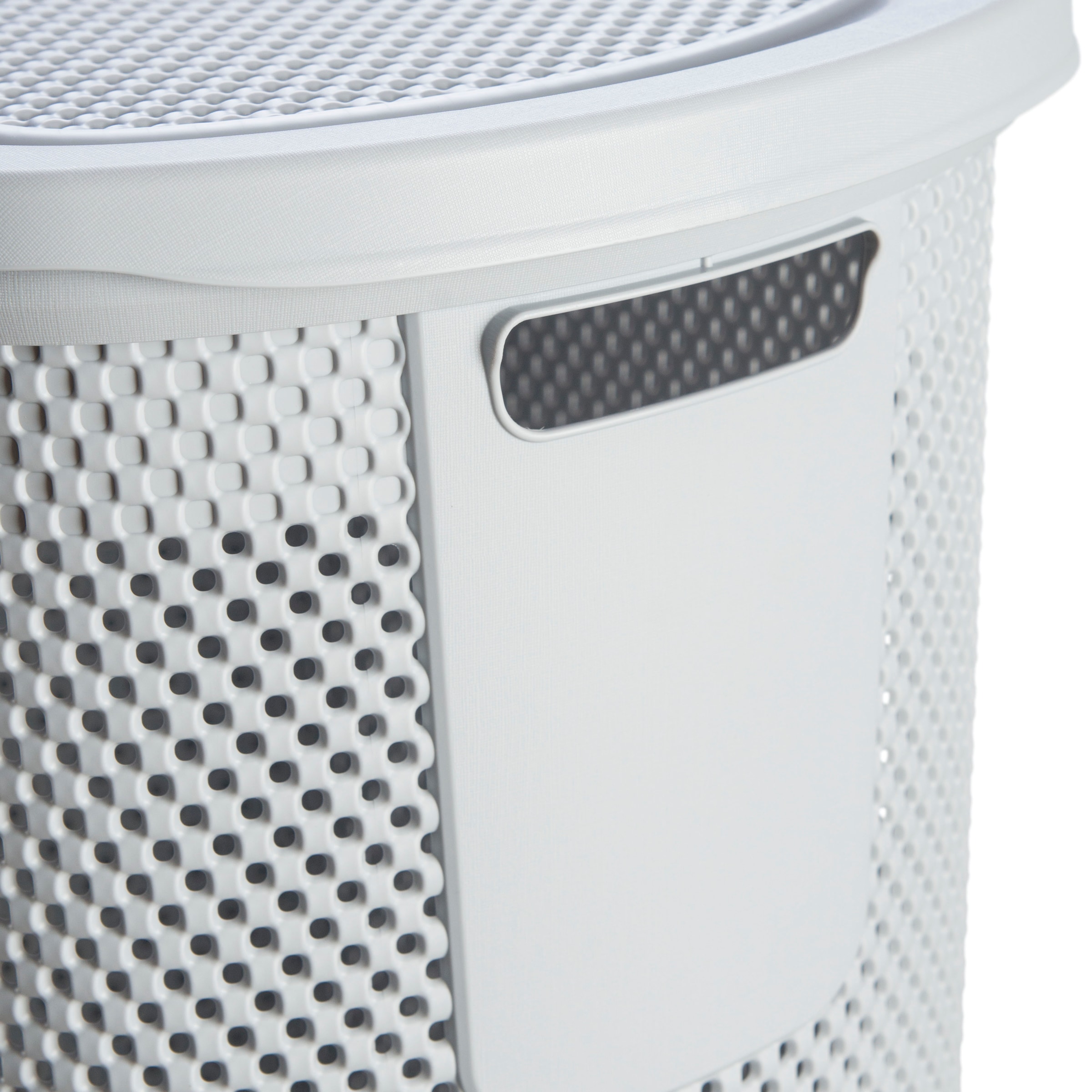 keeeper Wäschebox »arne, Wäschetonne, 47,5 x 36 x 57,5 cm, 58 l« luftdurchlässiges Dekor