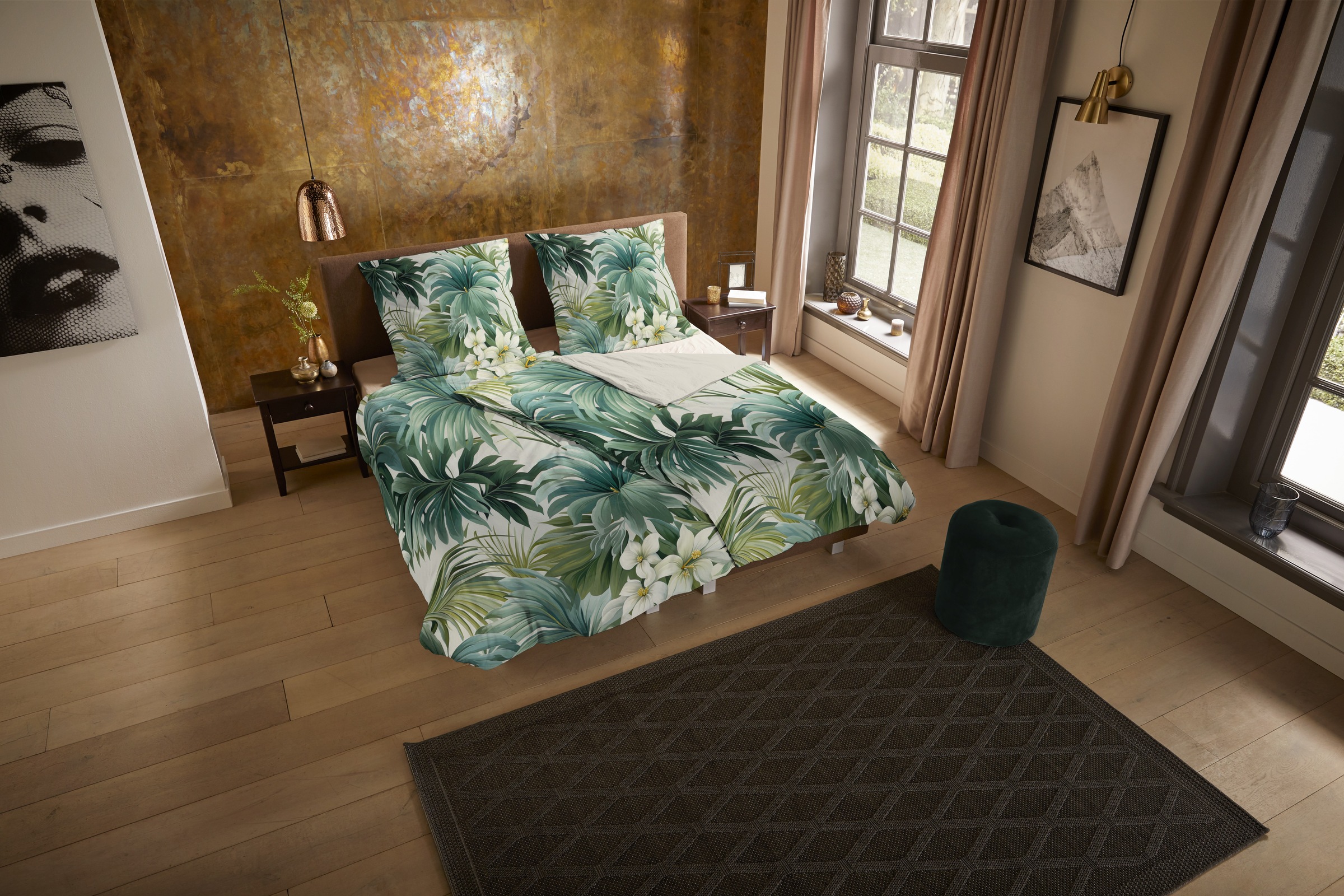 PURE luxury collection Wendebettwäsche »Virna«, Mikrofaser, Pflegeleicht, W günstig online kaufen