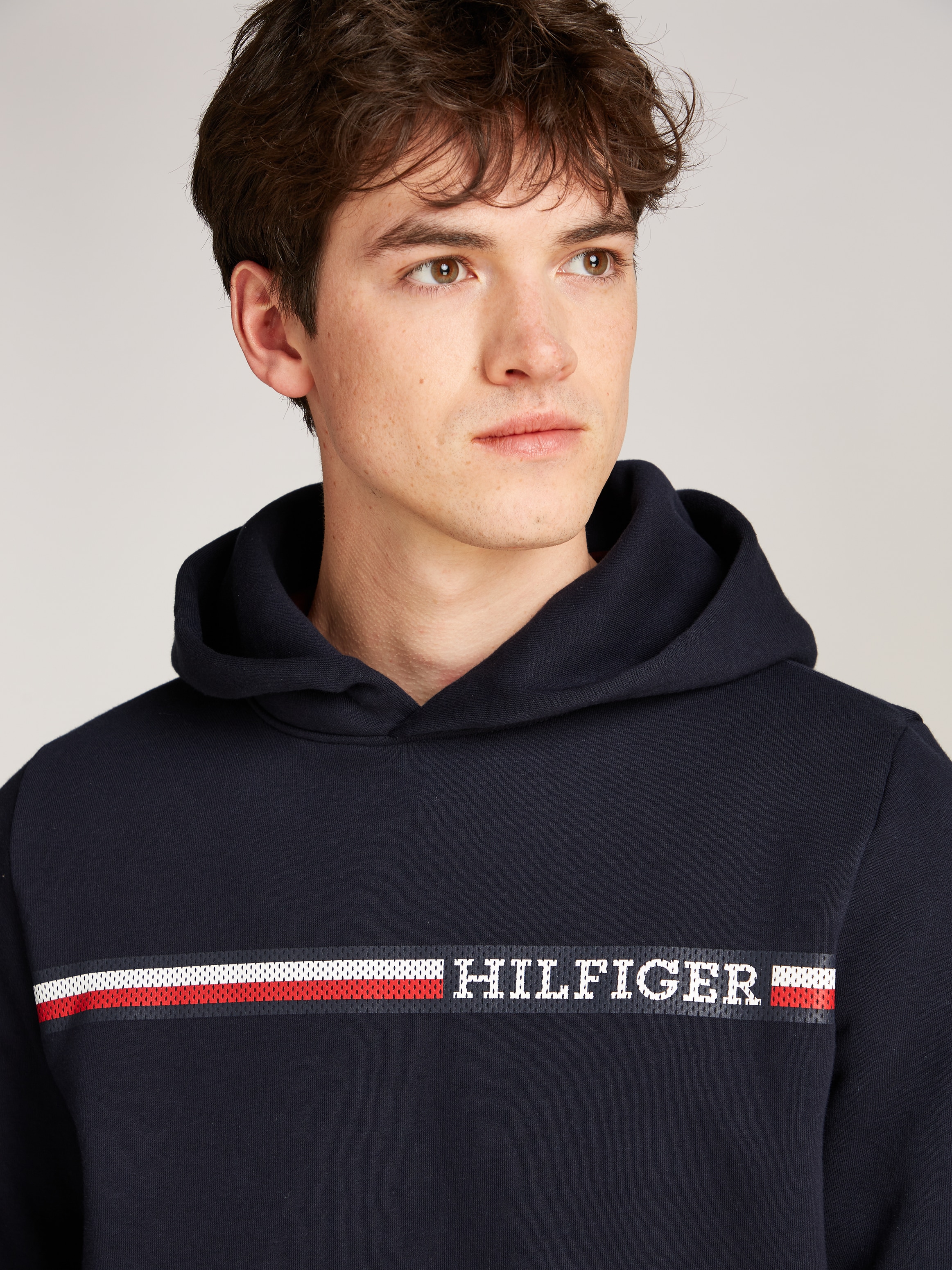 Tommy Hilfiger Hoodie »CHEST STRIPE HOODY«