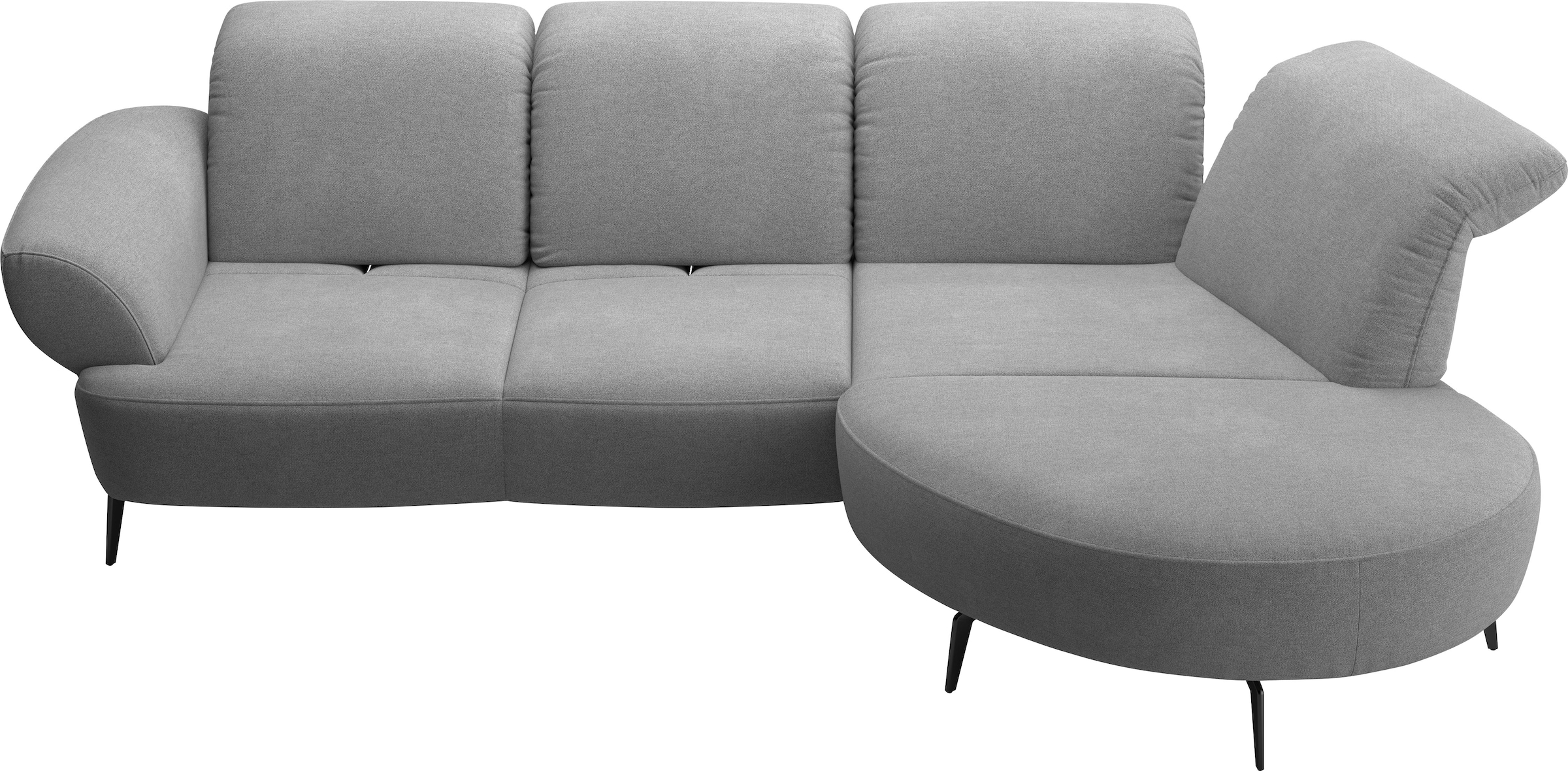 sit&more Ecksofa »Dance, L-Form, inkl. Sitztiefenverstellung«, inkl. Click& günstig online kaufen