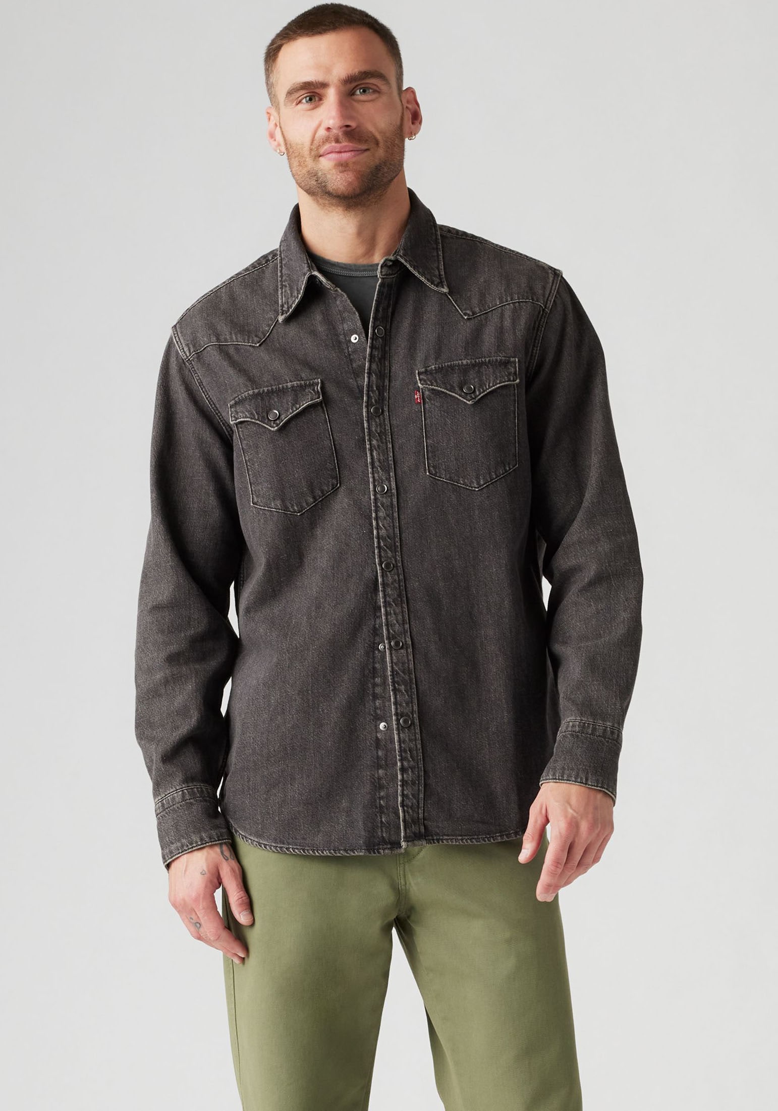 Levi's® Jeanshemd »LE BARSTOW WESTERN STAND« mit Brusttaschen