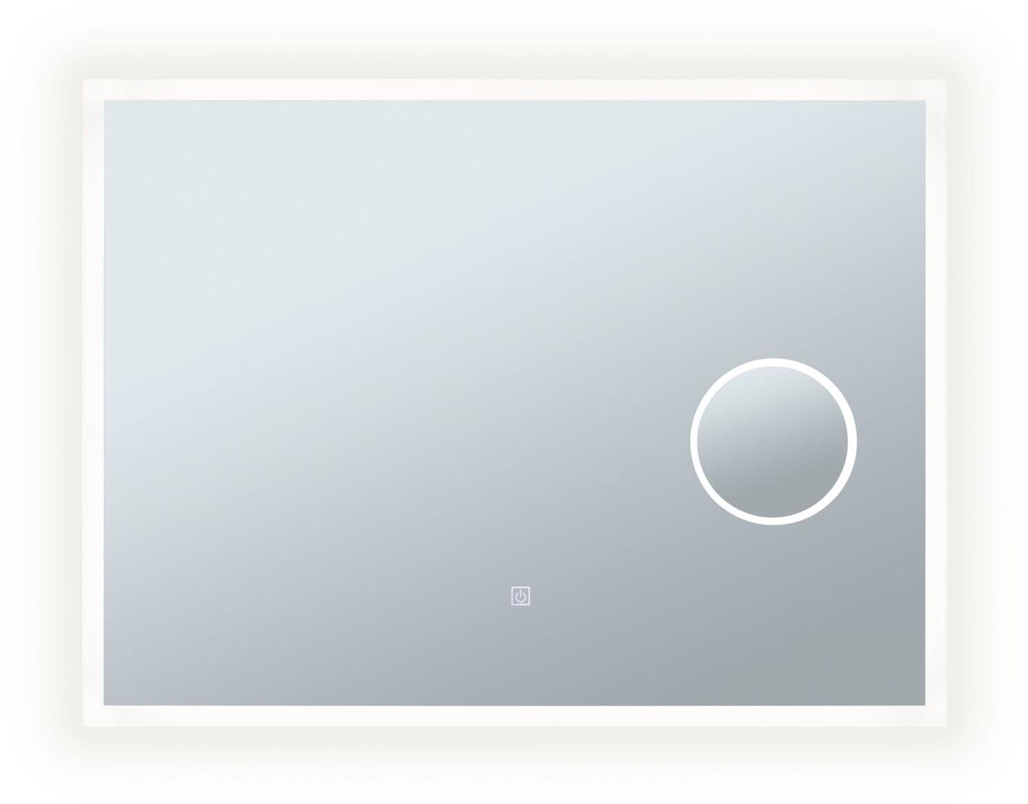 Paulmann LED Spiegelleuchte »LED Leuchtspiegel Mirra IP44 dimmbar Spiegel«, 1 flammig, Memoryfunktion, Dimmer
