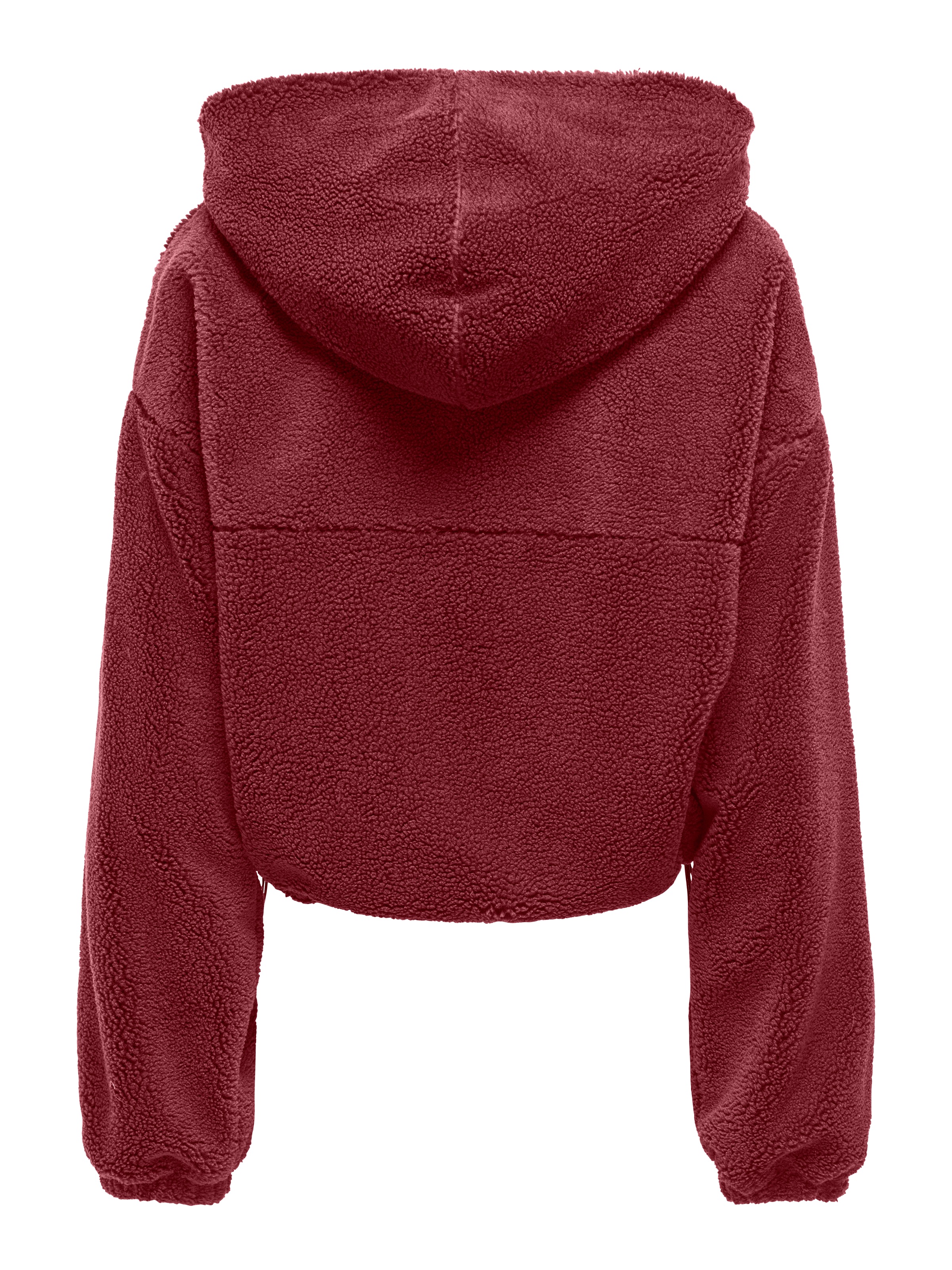 ONLY Fleecejacke »ONLSIENA TEDDY ANORAK LIFE CC OTW«, mit Kapuze