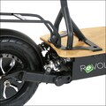 Forca E-Scooter »E-Faltroller Revoluzzer Safety: 48V/15Ah Blei-Gel mit Gepäckfach«, 20 km/h, 30 km, klappbar