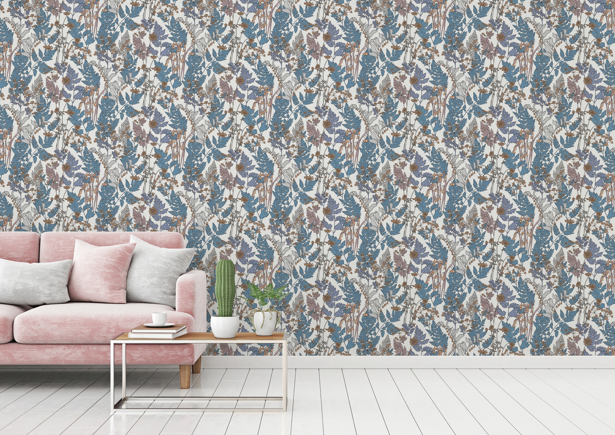 Architects Paper Vliestapete »Floral Impression«, floral-botanisch-Wald, Tapete Blumen Tapeten Wohnzimmer Schlafzimmer Küche modern Design Büro