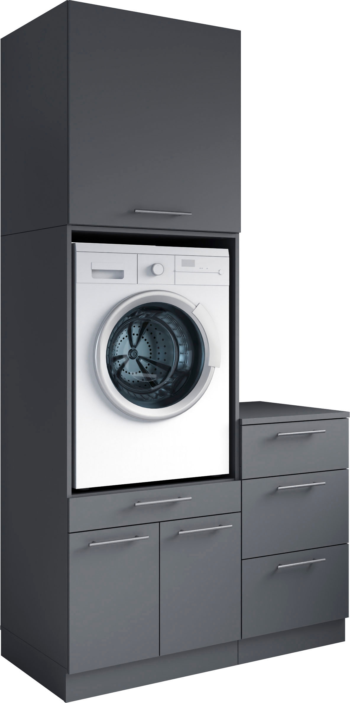 Laundreezy Mehrzweckschrank-Set »Laundreezy, 3-tlg. Mehrzweckschrank-Set B/H/T 118/238/68 cm« 3 Stk. tlg.