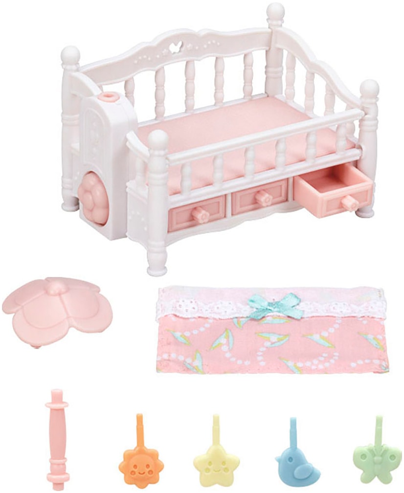 Sylvanian Families Spielwelt »Babybett mit Mobile (5534)«