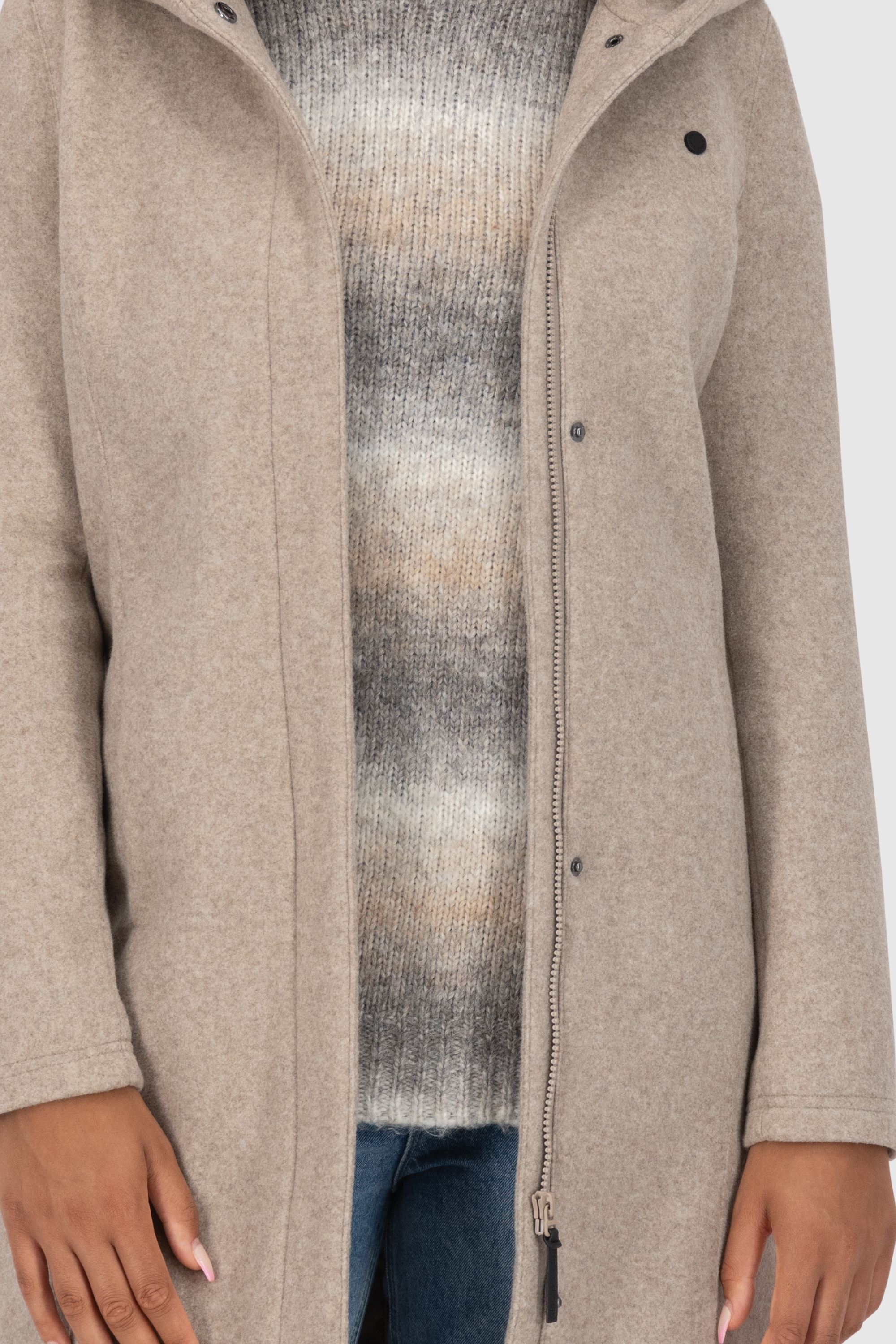 Alife & Kickin Winterjacke »Damen VenedaAK J«, mit Kapuze