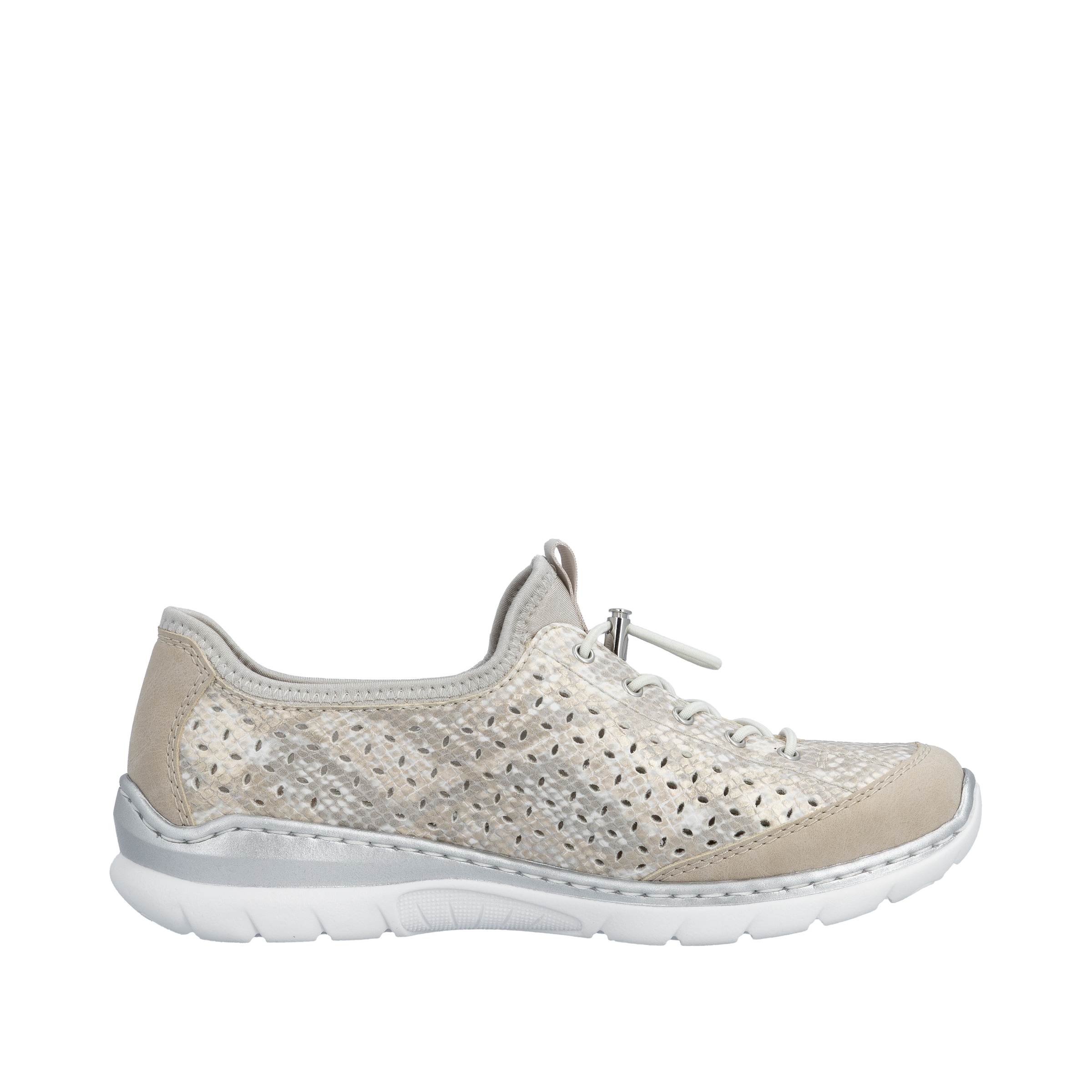 Rieker Slip-On Sneaker  Schlupfschuh, Freizeitsneaker, Halbschuh mit MemoSoft-Ausstattung