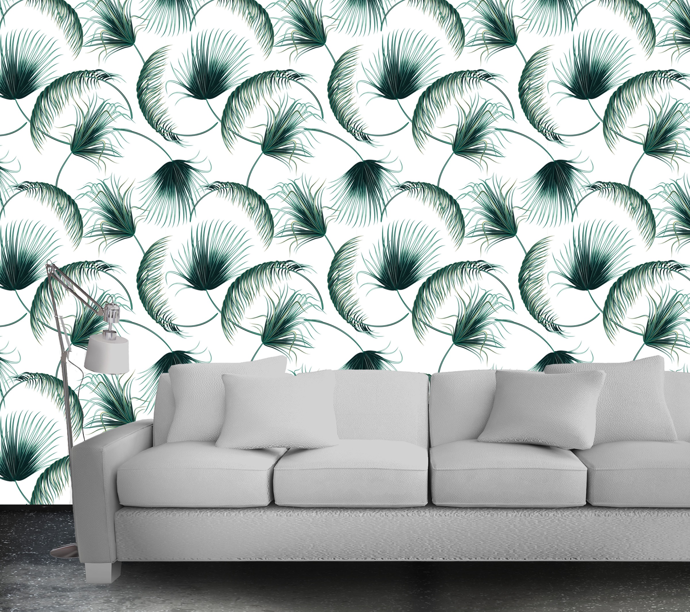 queence Vinyltapete »Dirk« Motiv   floral   geblümt   gemustert glatt 90x25 günstig online kaufen
