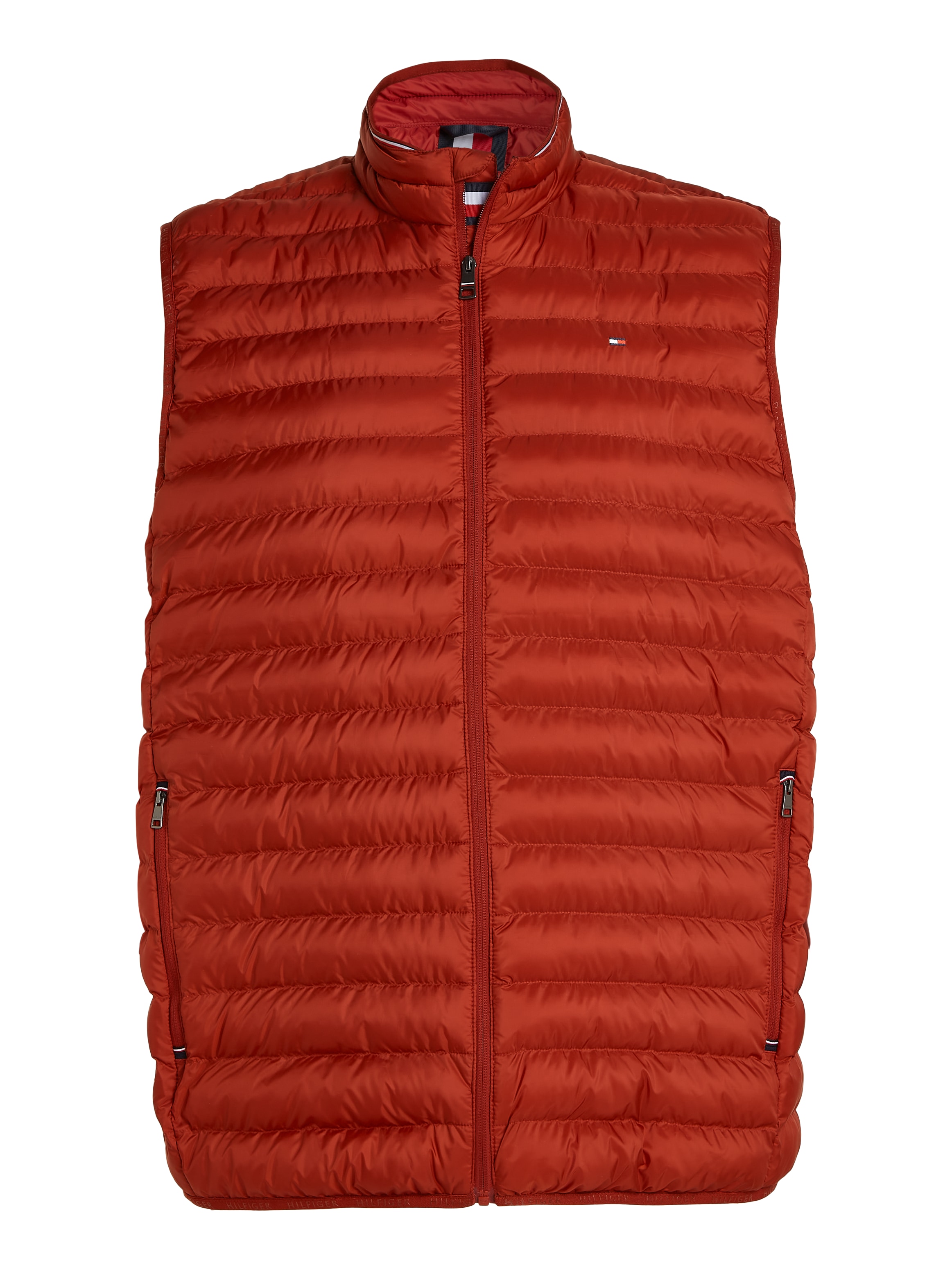 Tommy Hilfiger Big & Tall Steppweste »BT-PACKABLE RECYCLED VEST-B«, Große Größen mit Logostickerei