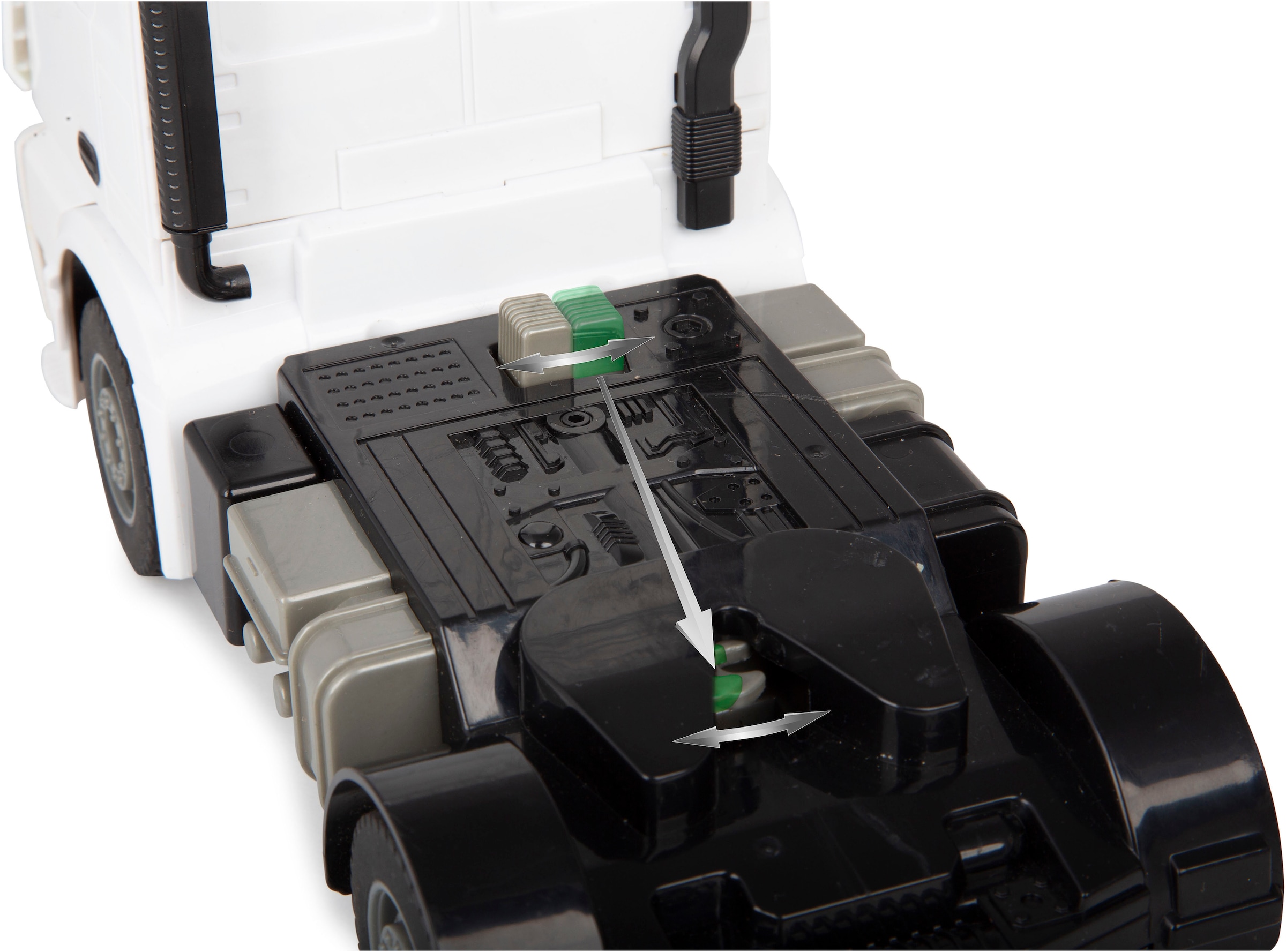 Jamara RC-Auto »Container LKW Mercedes-Benz Arocs 1:26 2,4GHz«, mit LED Licht