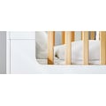 Pinolino® Babyzimmer-Komplettset »Boks«, (Set, 3 St.), 3-trg. breit groß; mit Kinderbett, Schrank und Wickelkommode; Made in Europe