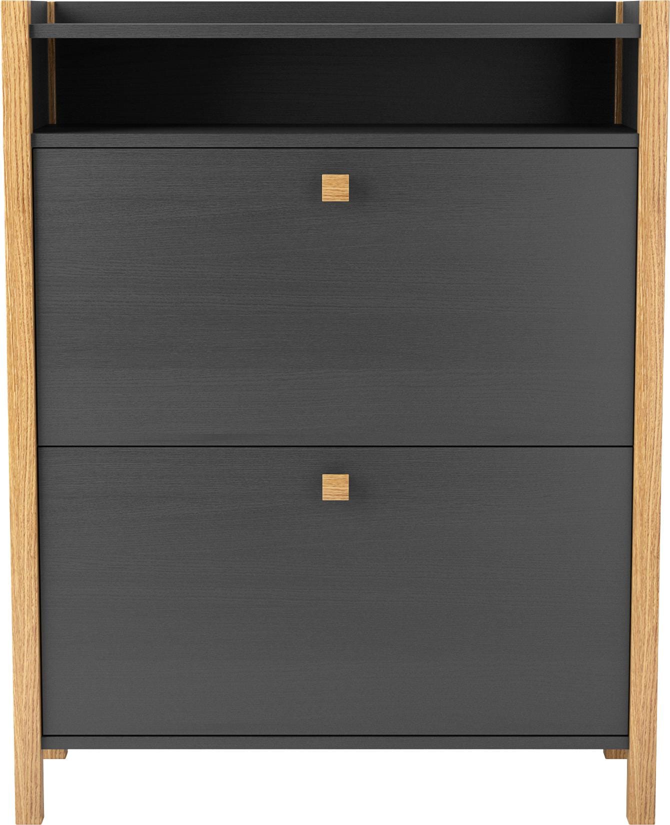 Woodman Schuhbank »Charis« im skandinavian Design, Holzfurnier aus Eiche, F günstig online kaufen