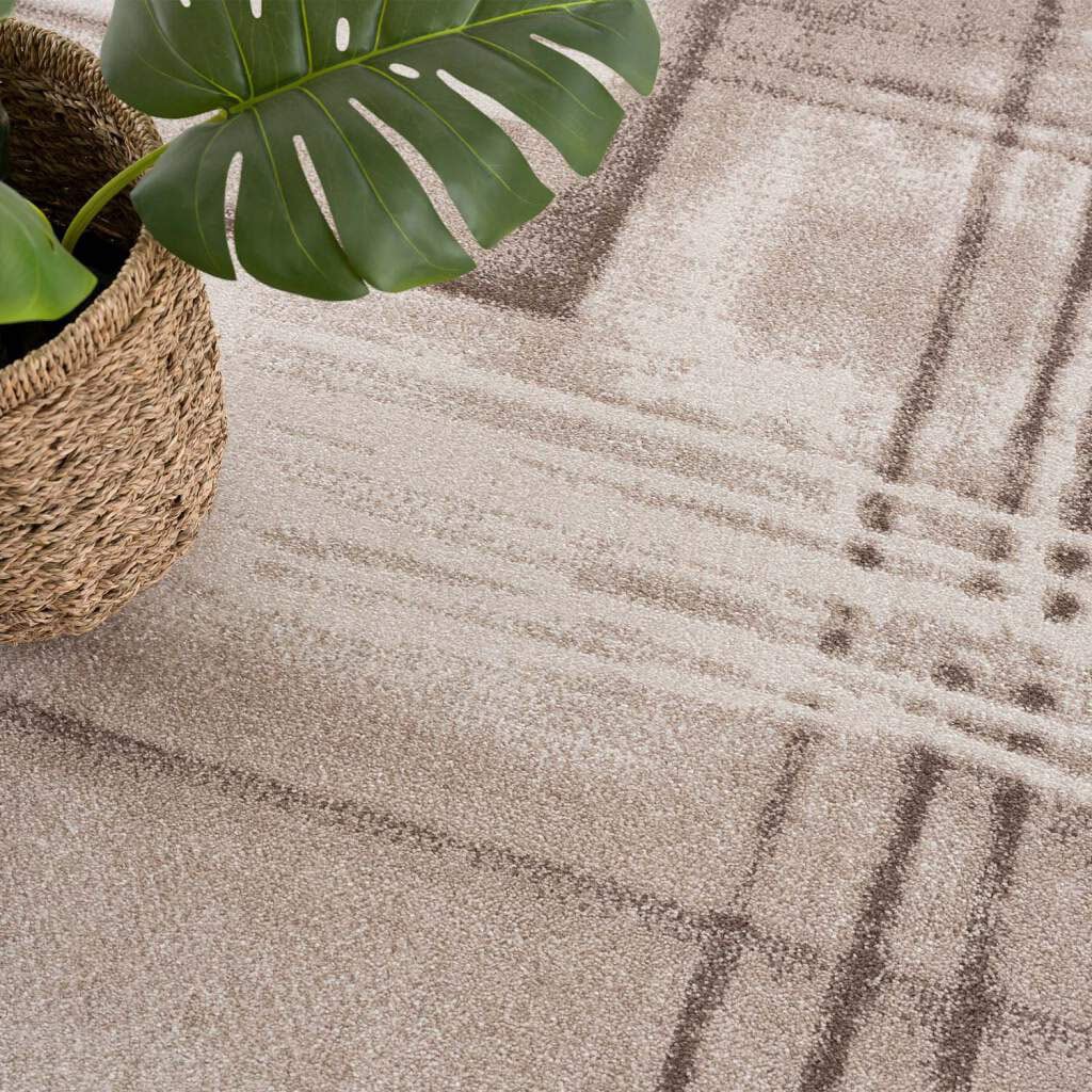 Carpet City Teppich »Moda«, rechteckig, 11 mm Höhe, Kurzflor, Modern, Geo-Muster, Weicher Flor