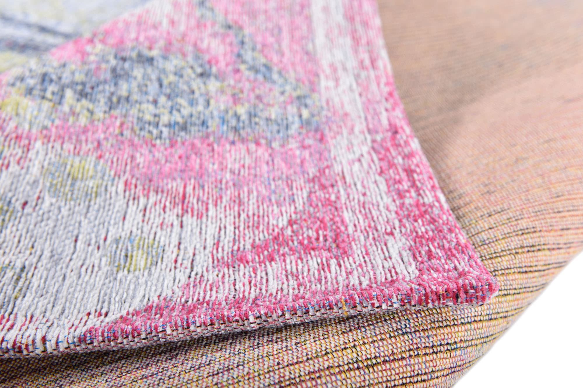 Gino Falcone Teppich »Cosima-111«, rechteckig, 3 mm Höhe, flachgeweber Jaquard-Teppich, mit Chenillegarn, modernes Design