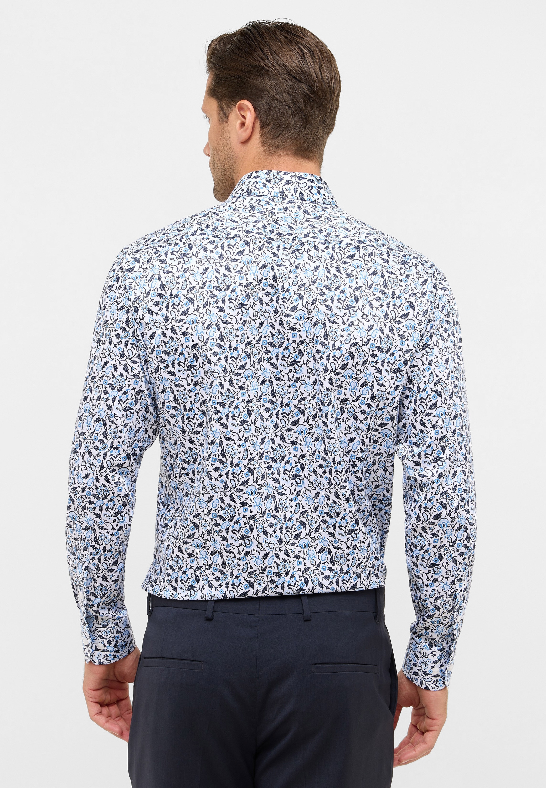 Eterna Langarmhemd »MODERN FIT«, NON IRON (bügelfrei)