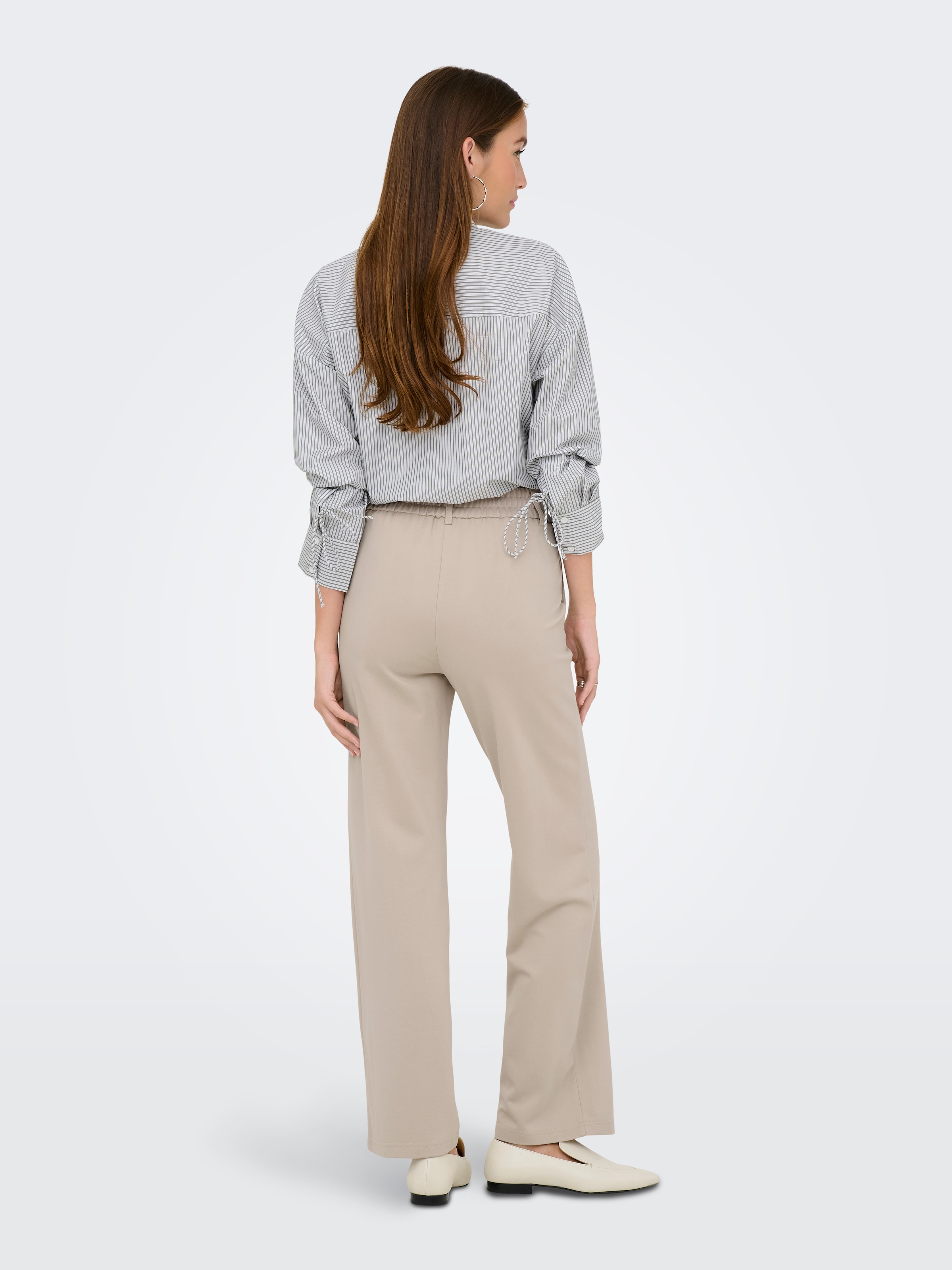 ONLY Anzughose »ONLPOPTRASH LIFE MW STRAIGHT PANT PNT«  Viskosemischung