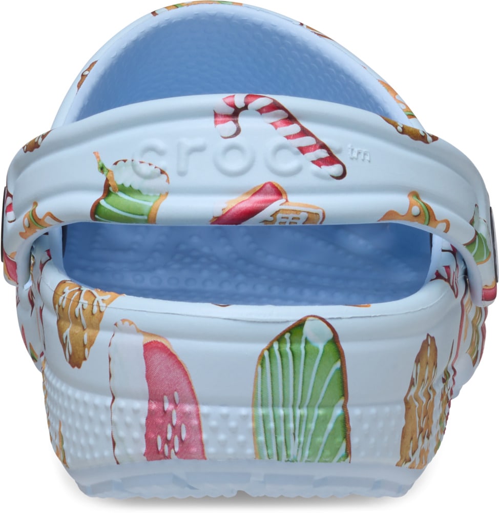 Crocs Clog »Classic Clog K«  Weihnachtsschuh, Hausschuh mit buntem Festive Print