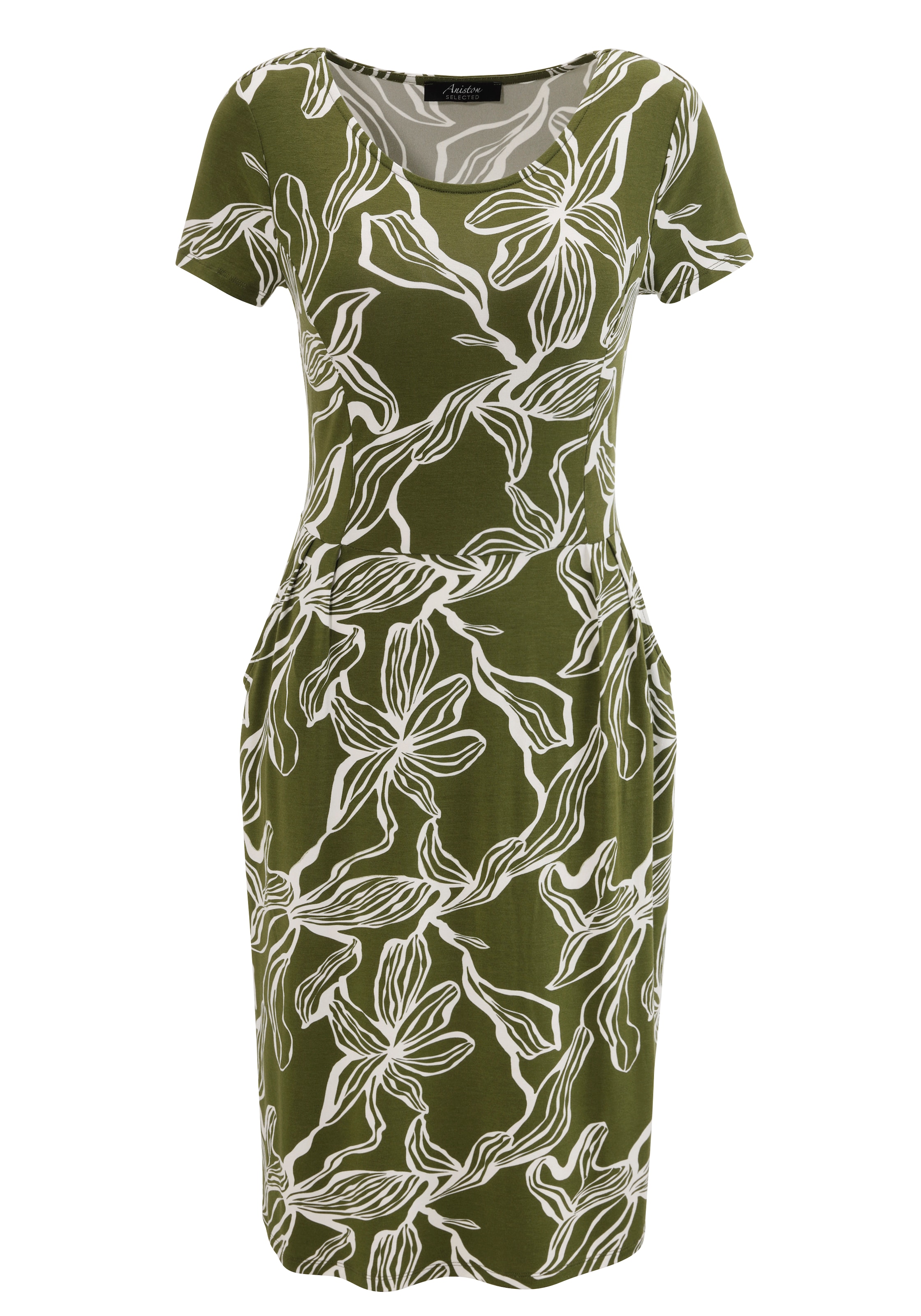 Aniston SELECTED Sommerkleid, mit zwei Eingriffstaschen