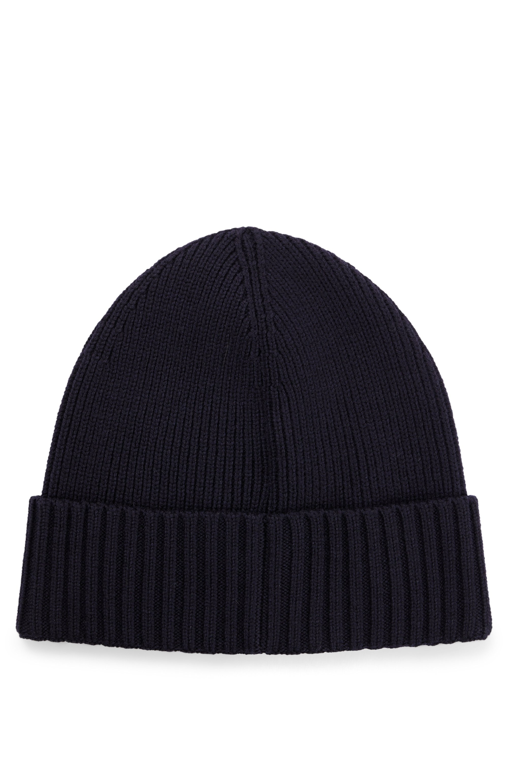 BOSS Beanie »Fati« aus Rippenstrick