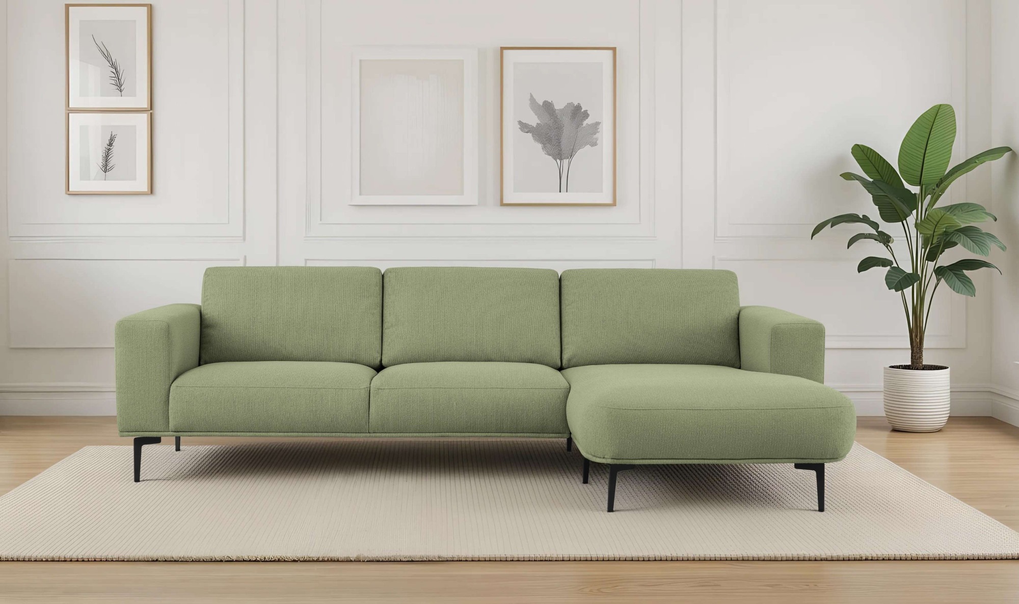 OTTO home Ecksofa »Lillith, 289 cm, L-Form, gemütlicher Sitzkomfort« Eckcou günstig online kaufen