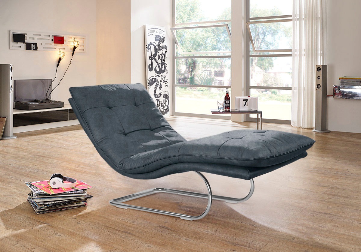 W.SCHILLIG Relaxliege »daily dreams«, in Waffelkissen-Optik, wahlweise mit günstig online kaufen