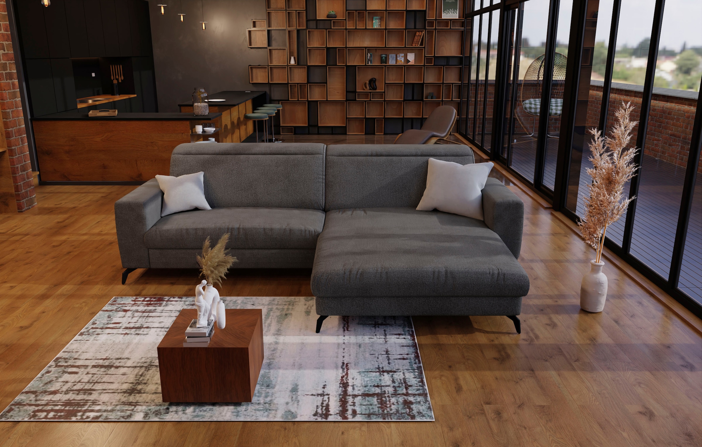 sit&more Ecksofa »Bolero L-Form« günstig online kaufen